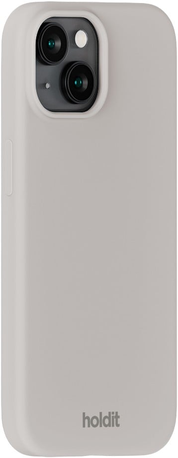 Silicone Case Iphone 15 Wool Gray