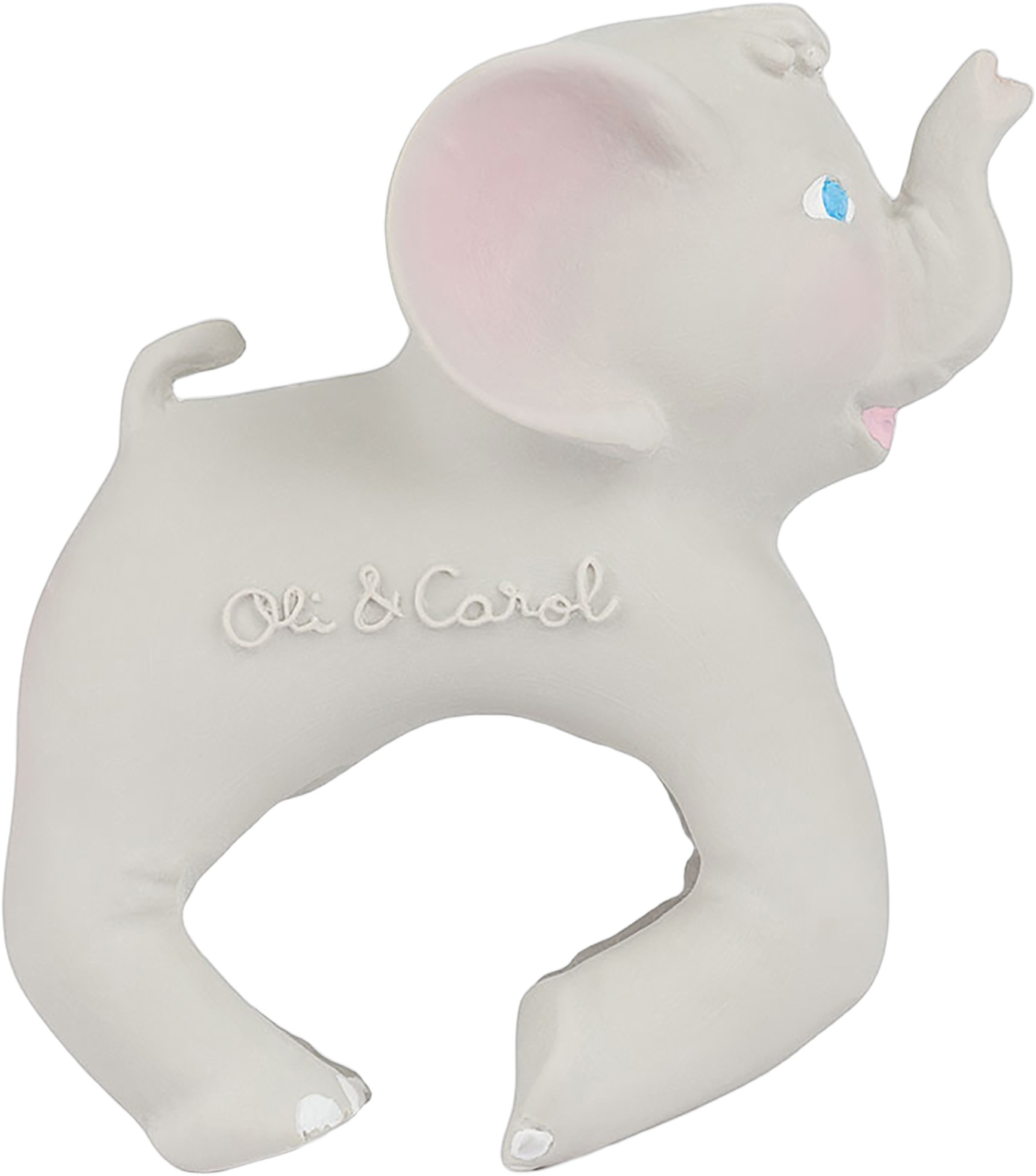 Oli & Carol ArmbÃ¥nd i Naturgummi – Elefanten Nelly