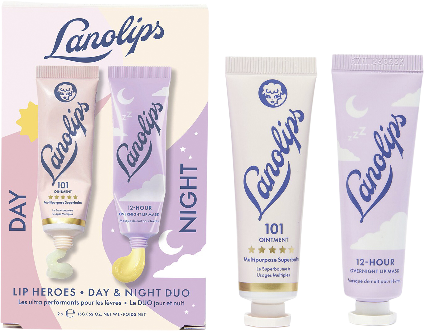 Lip Heroes Day & Night Duo LÃ¦bepleje