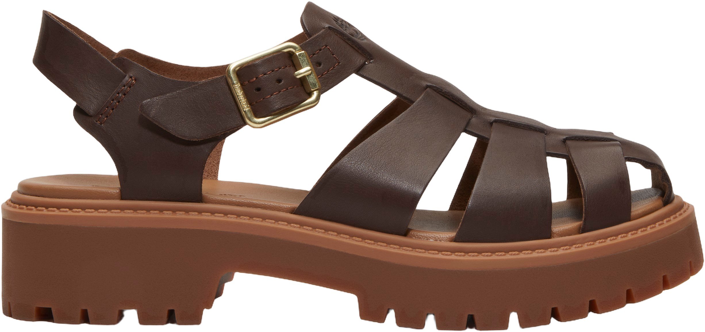 Stone Street Fisherman Sandal Dark