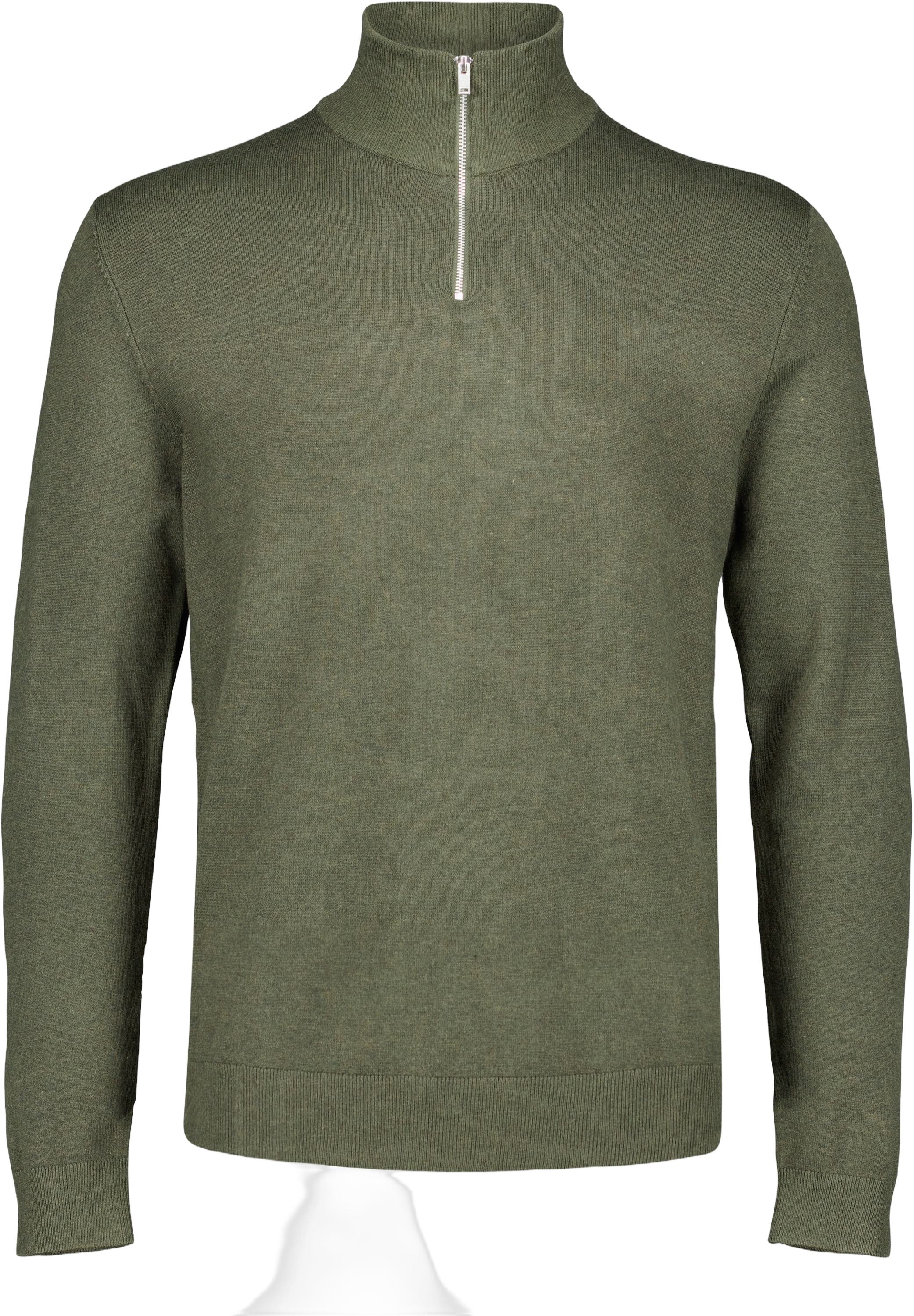 Ecovero Half zip L/S Knit
