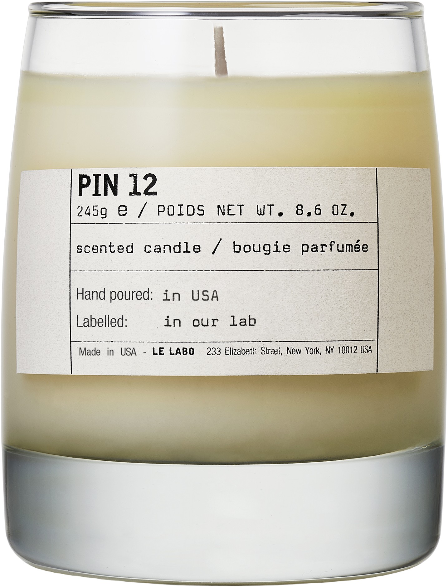 Pin 12 Classic Candle
