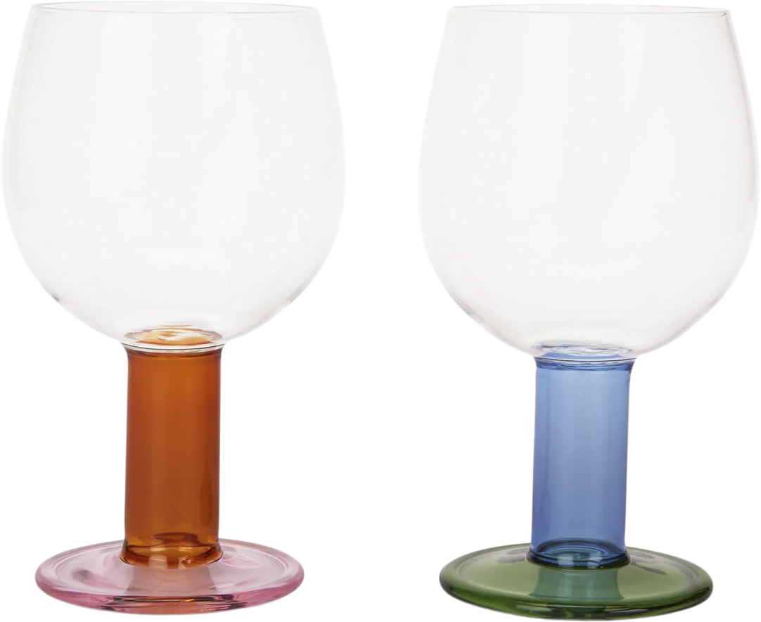 Chunky 2 Stk. Rødvin Glas