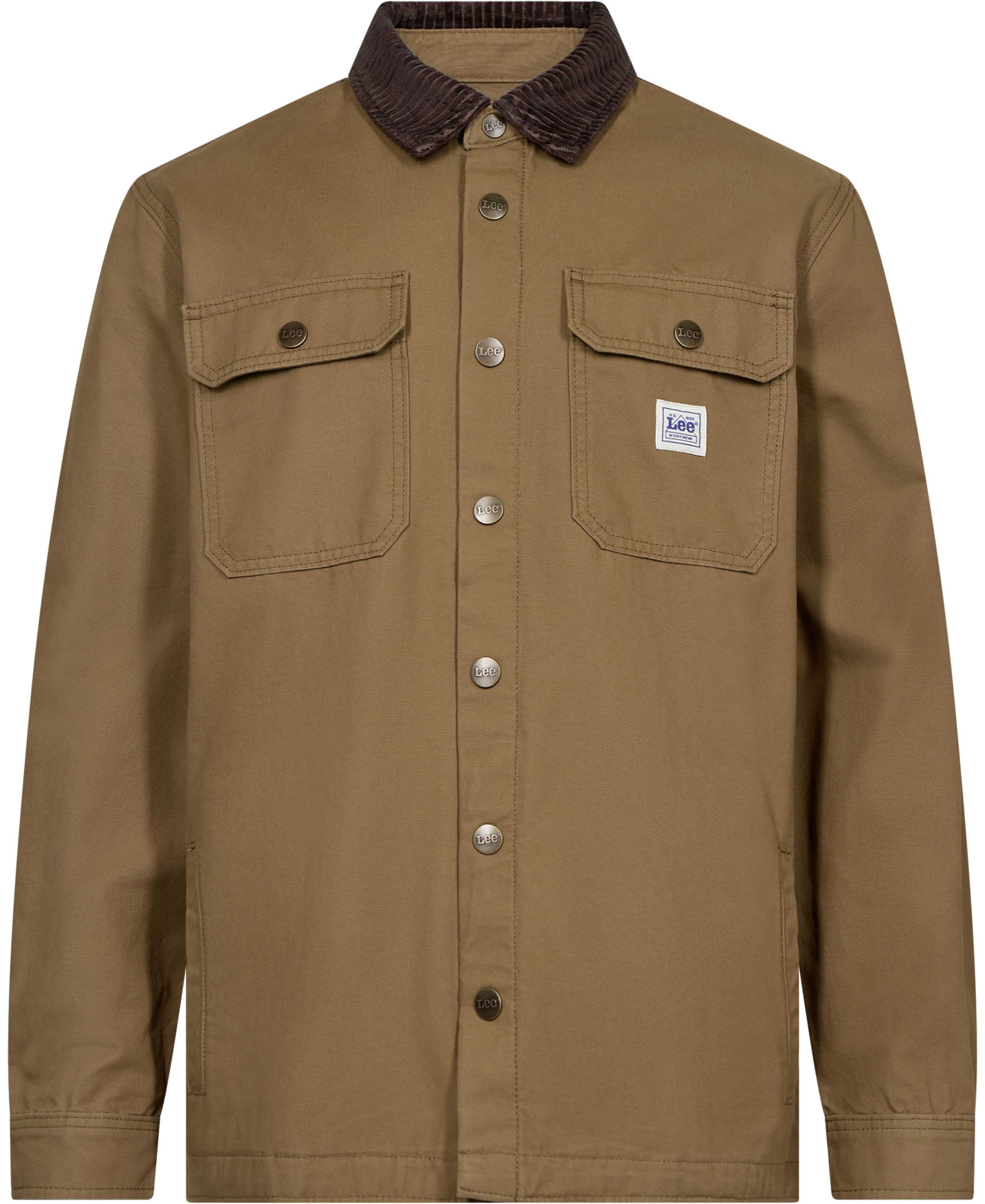 Workwear_Overshirt Dark_Khaki