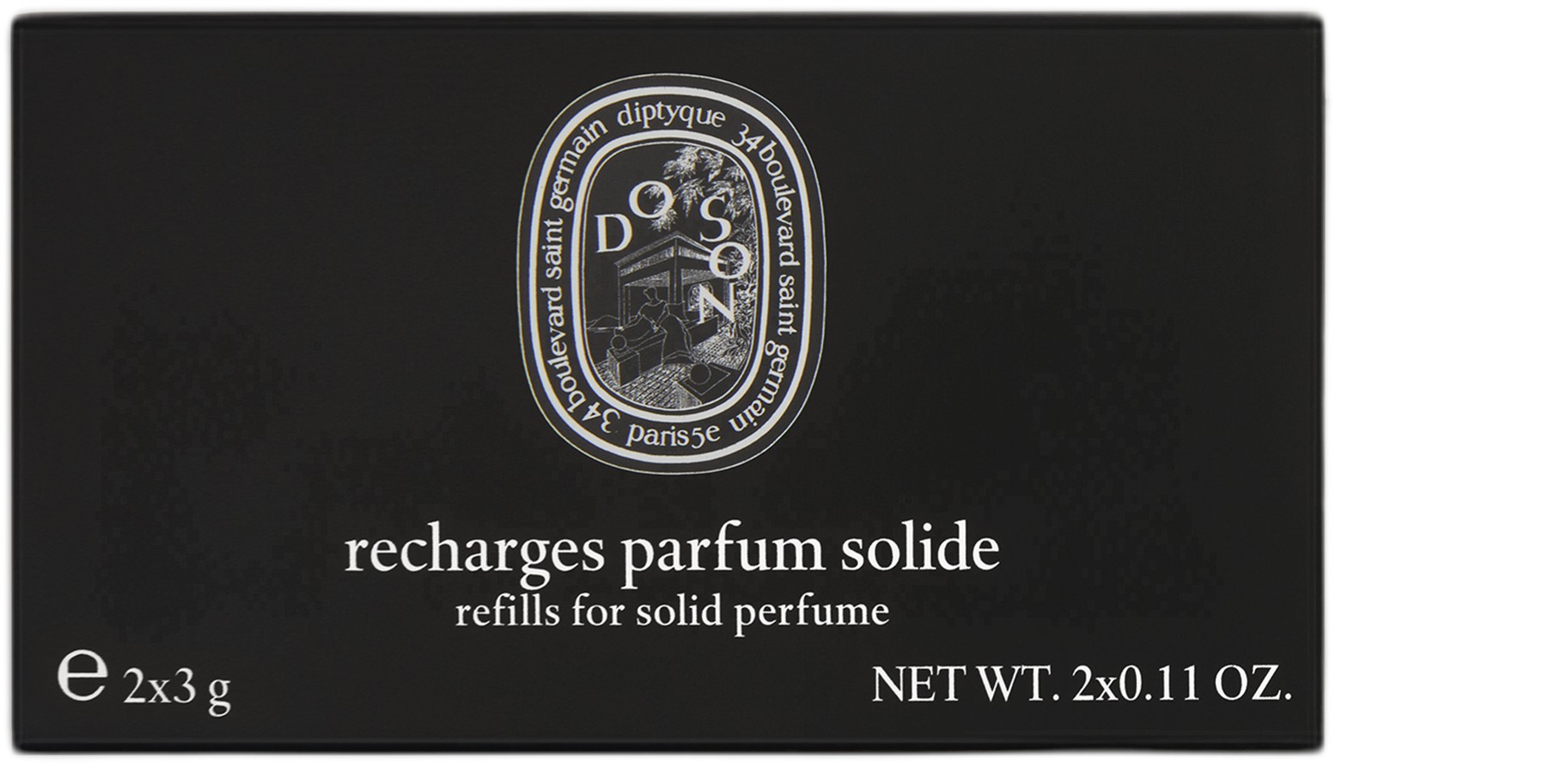 Refill x 2 Solid Perfume Do Son 3g / 0,13 oz