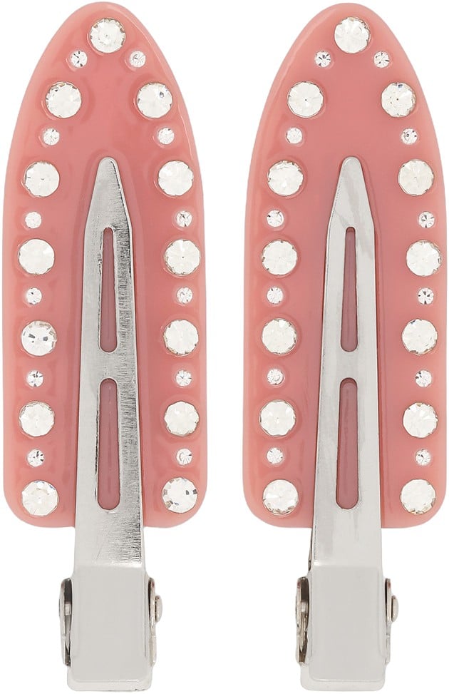No Crease Crystal Clips // 2 pcs