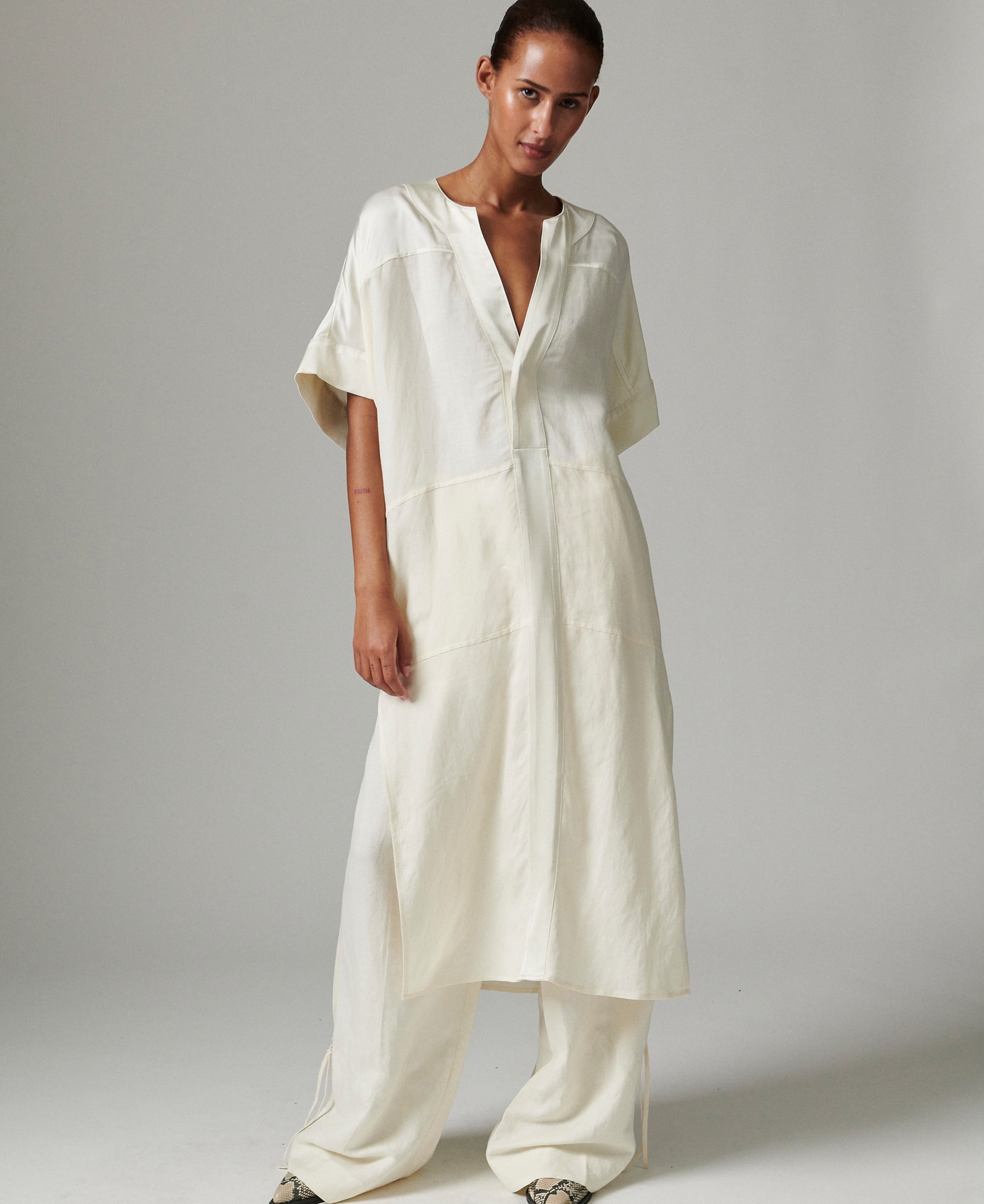 Garson Contrast Linen