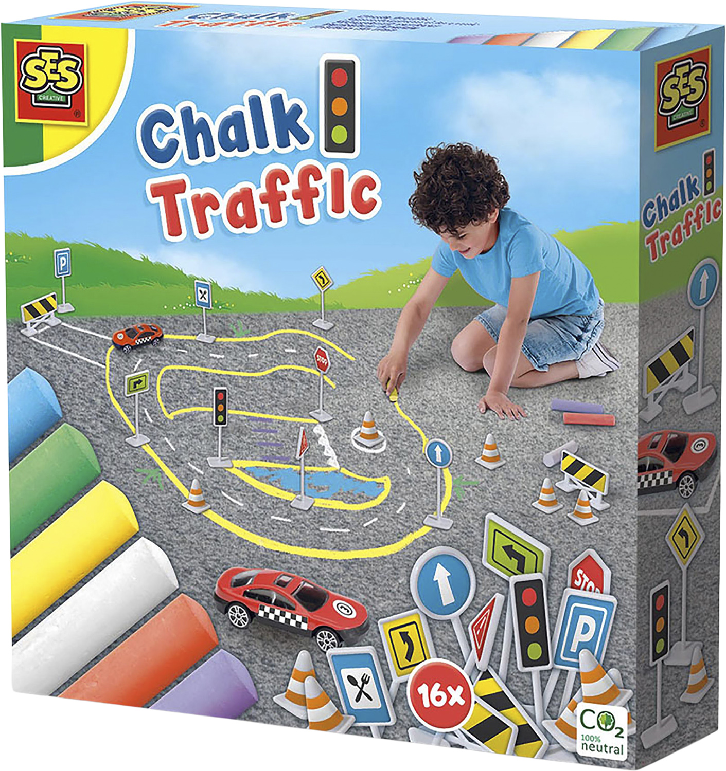 SES Creative Trafik Kridt