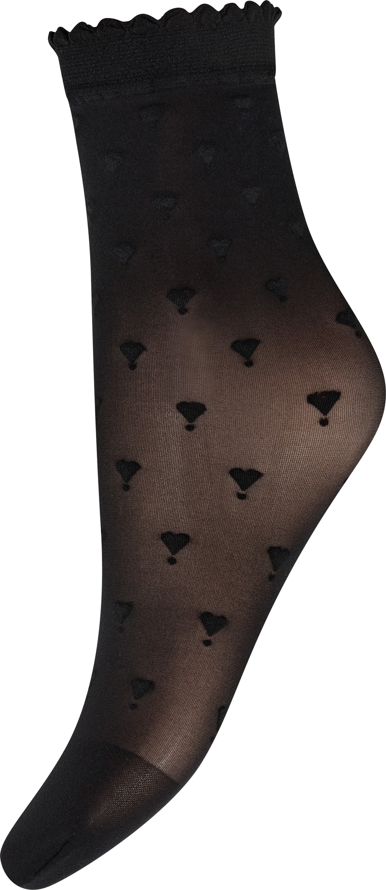 Hypethedetail Sock Hearts 20d