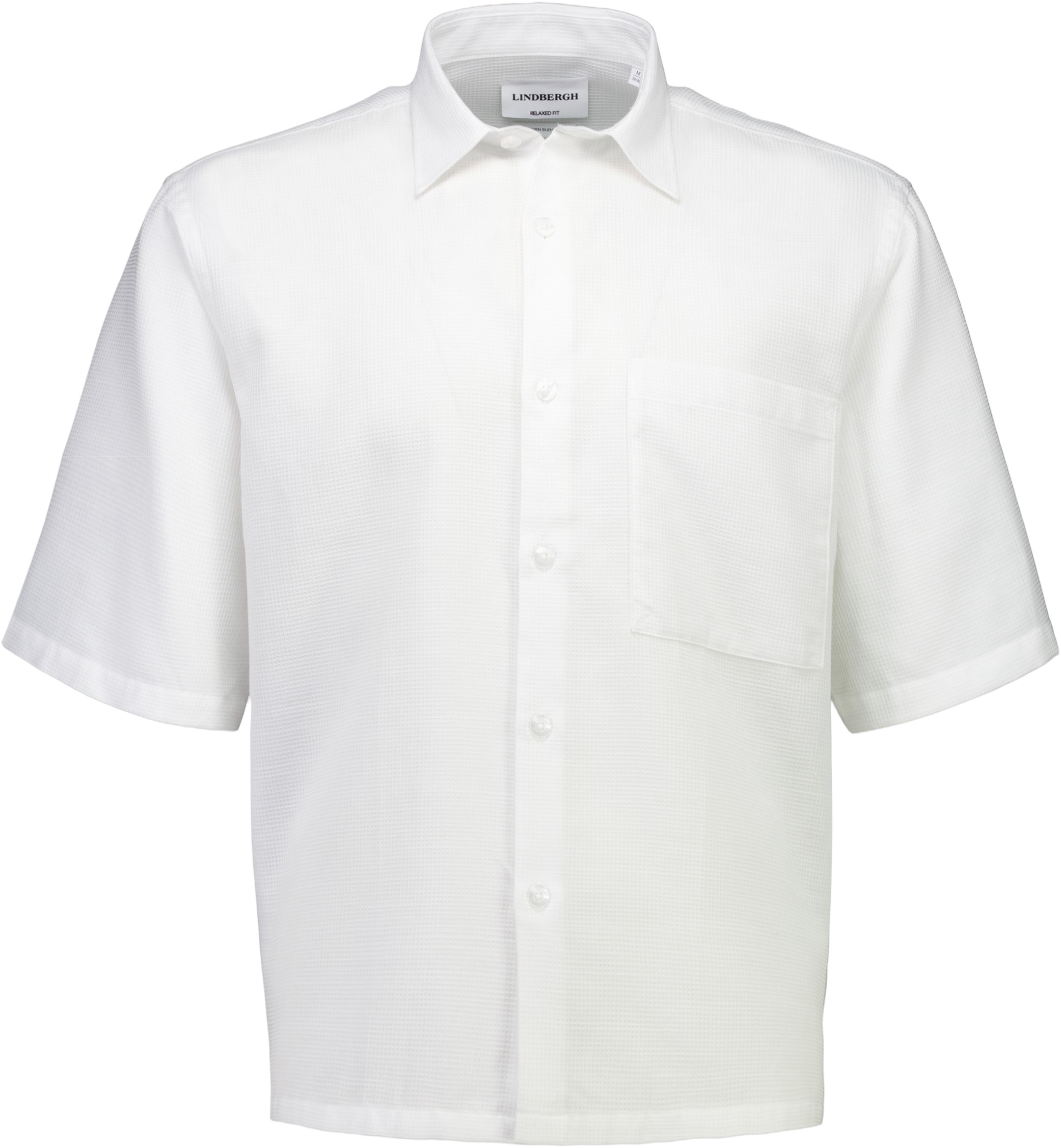 Solid Dobby Cotton Shirt S/S