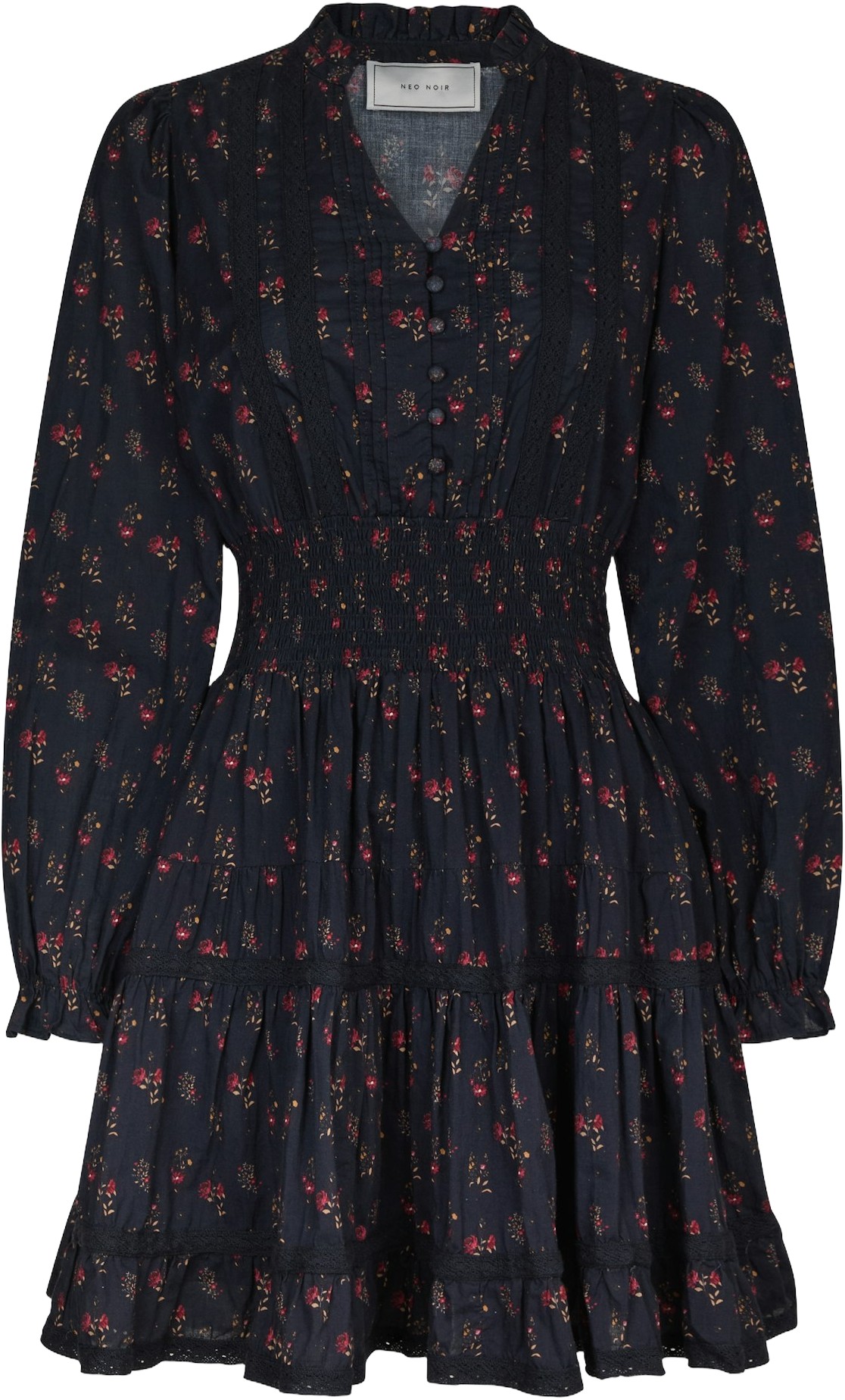 Cornell Fine Print Dress