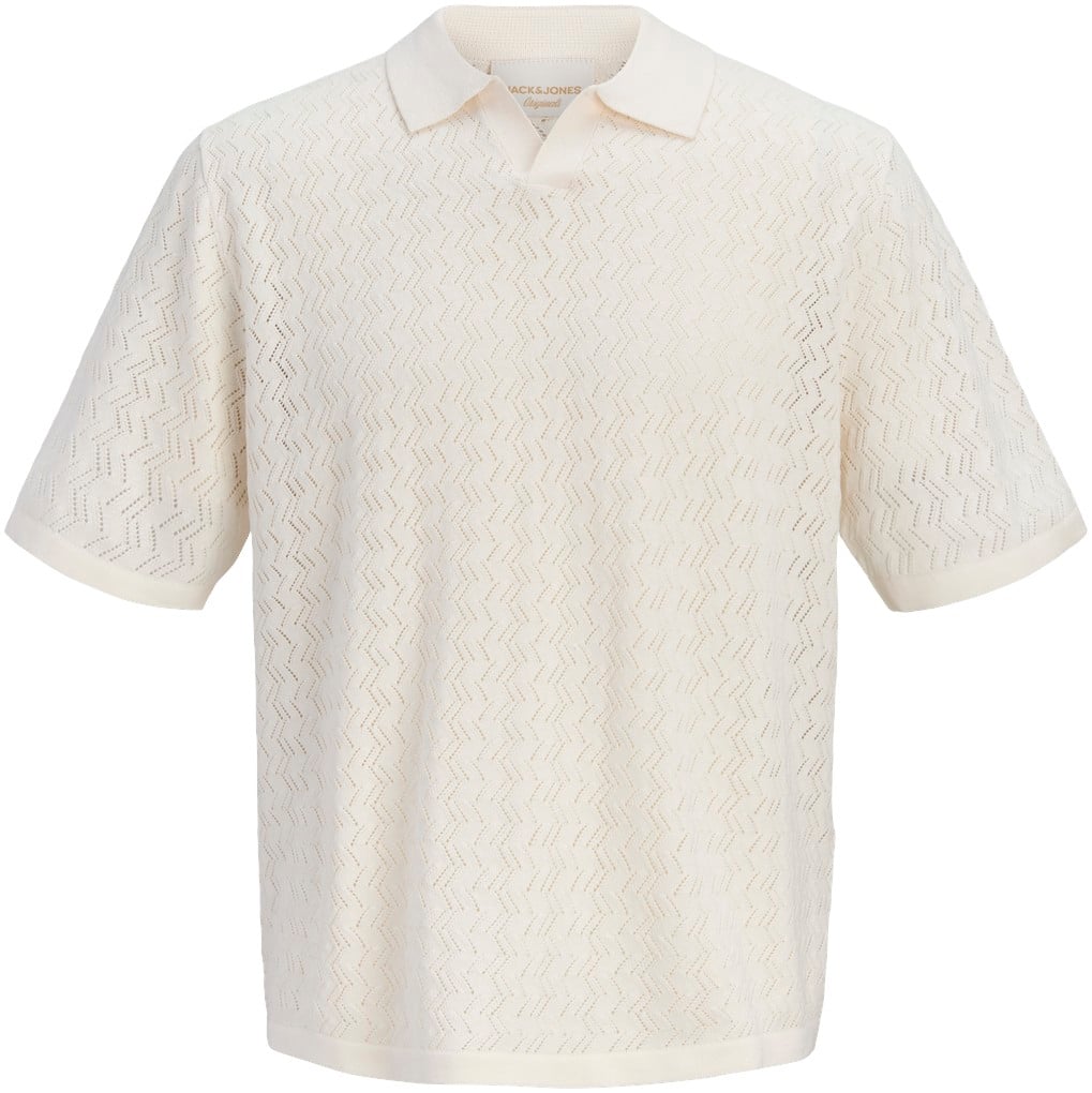 Jortyler Knit SS Split Neck Polo SN