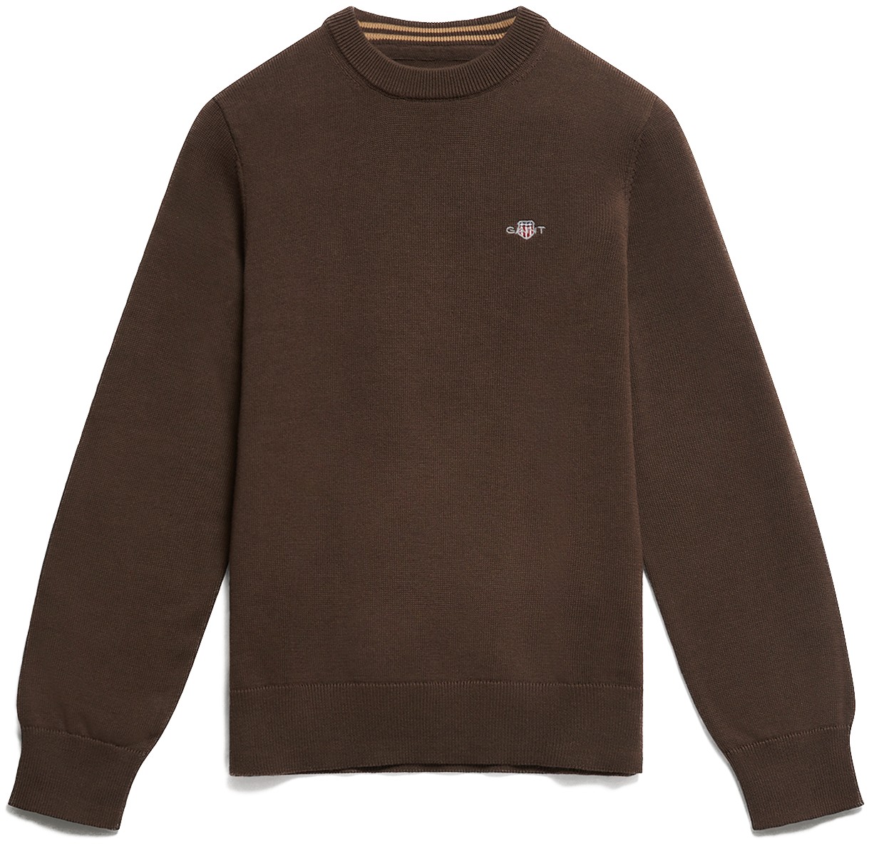 Shield Cotton Crew Neck Sweater