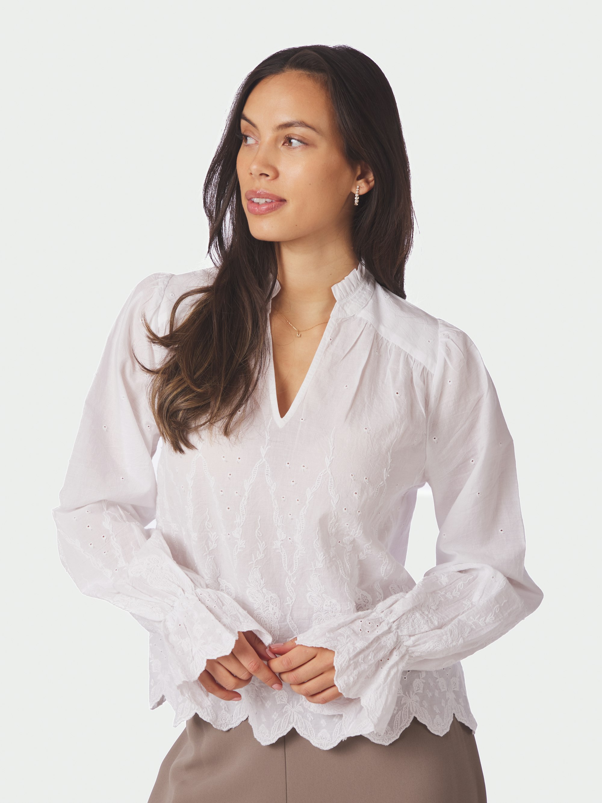 Amara Delicate Emb Blouse