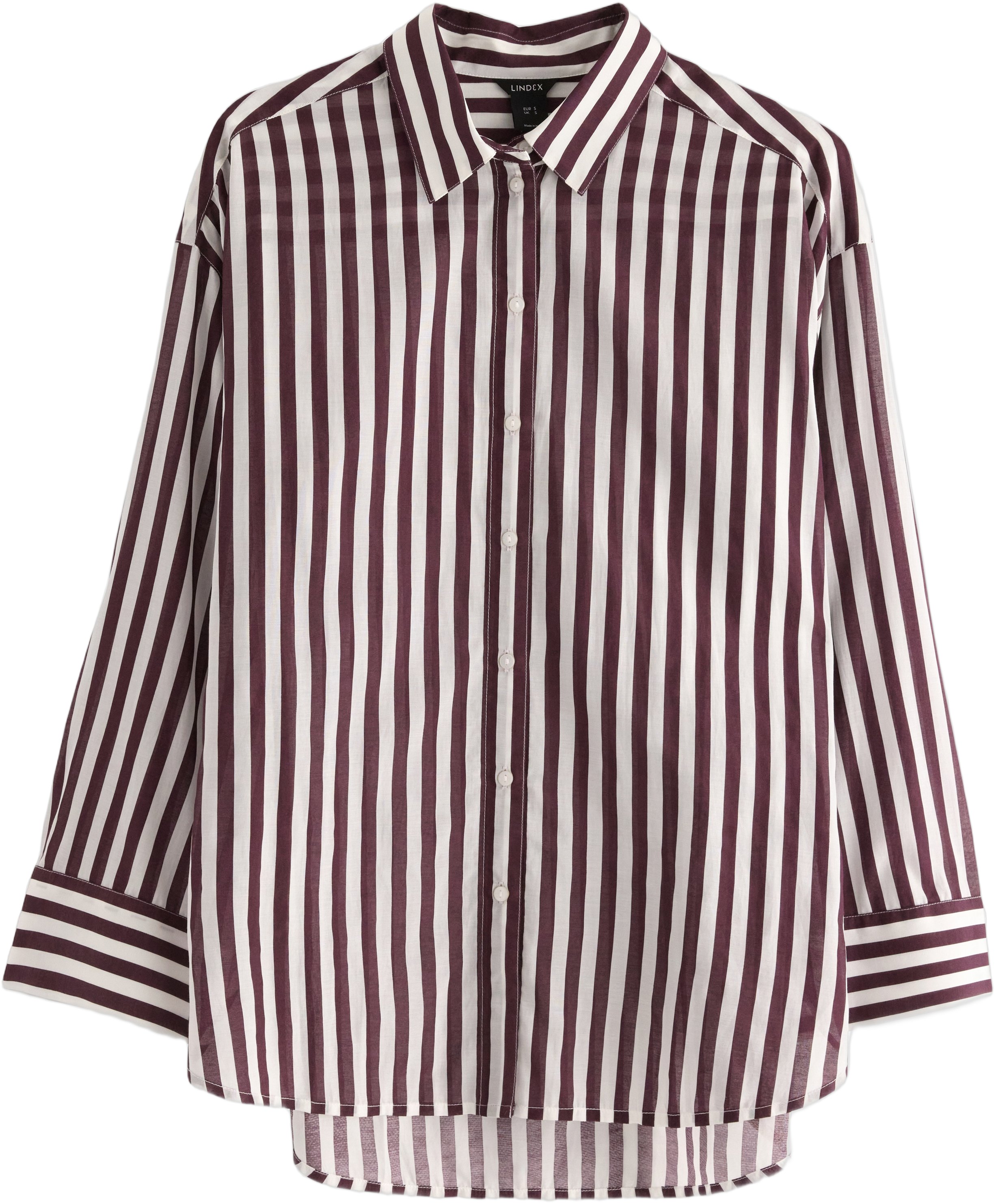 Vävd Skjorta i Viskosblandning med