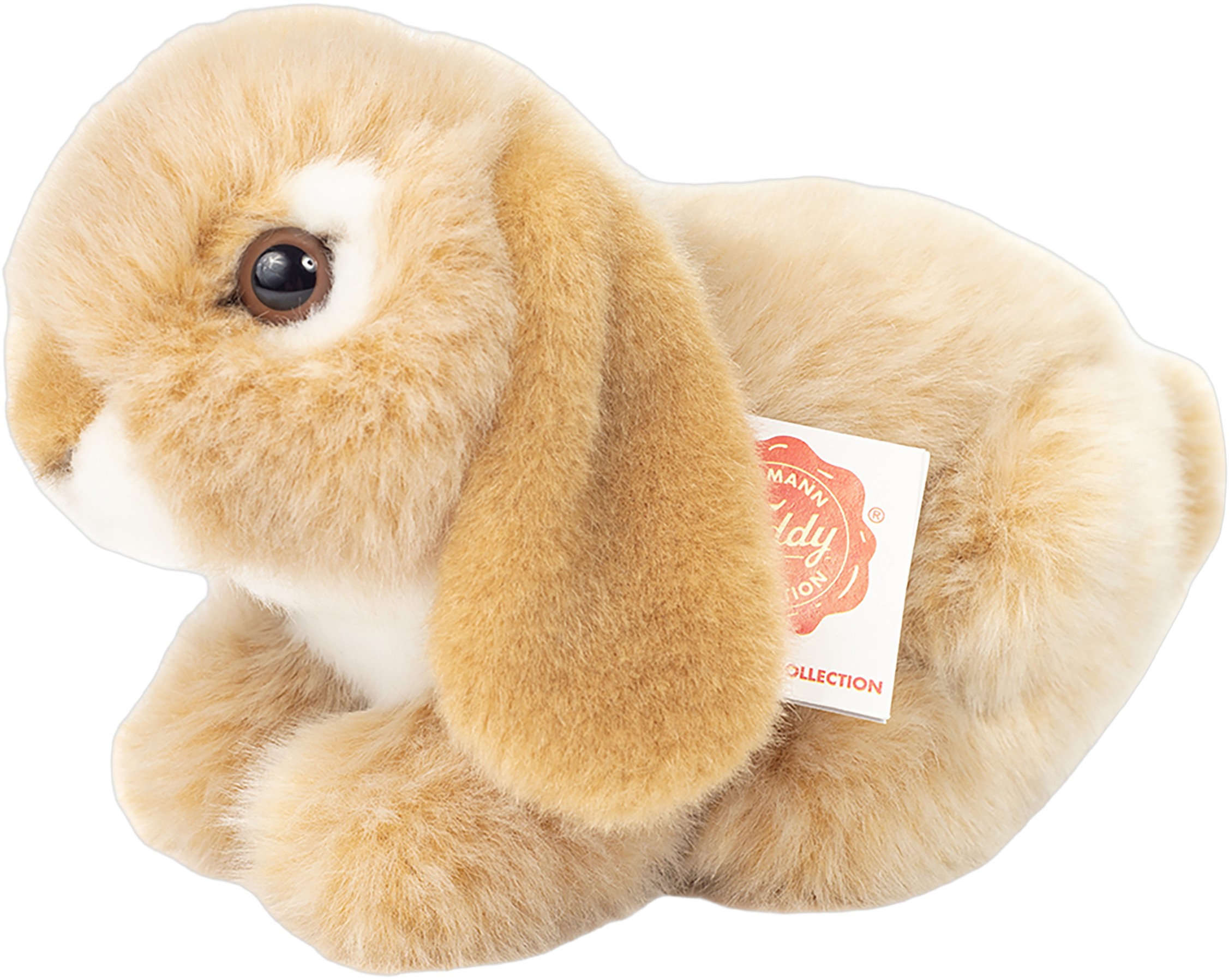 Teddy Hermann Liggende Kanin Beige 18 cm