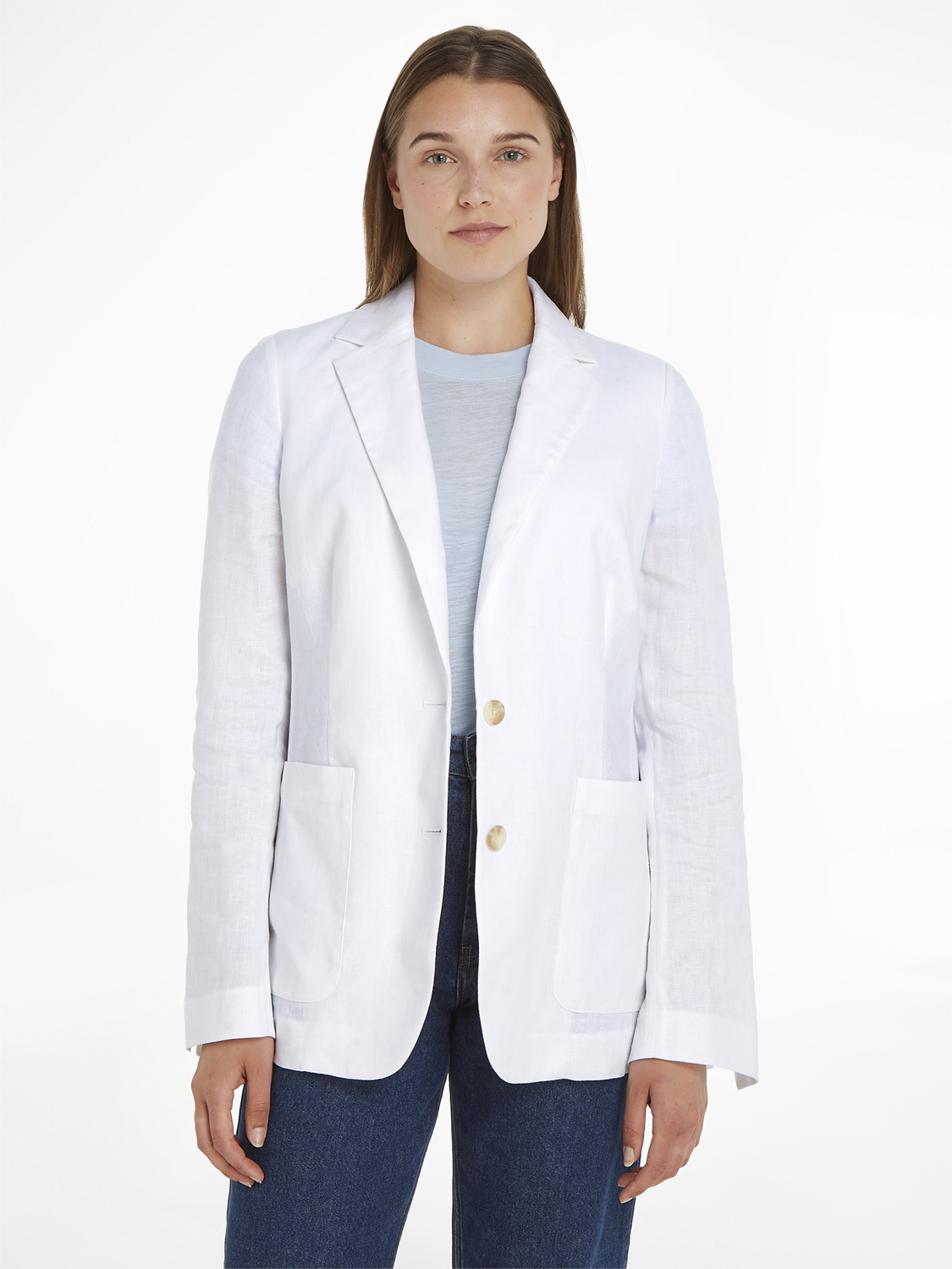 Casual Linen Regular Blazer