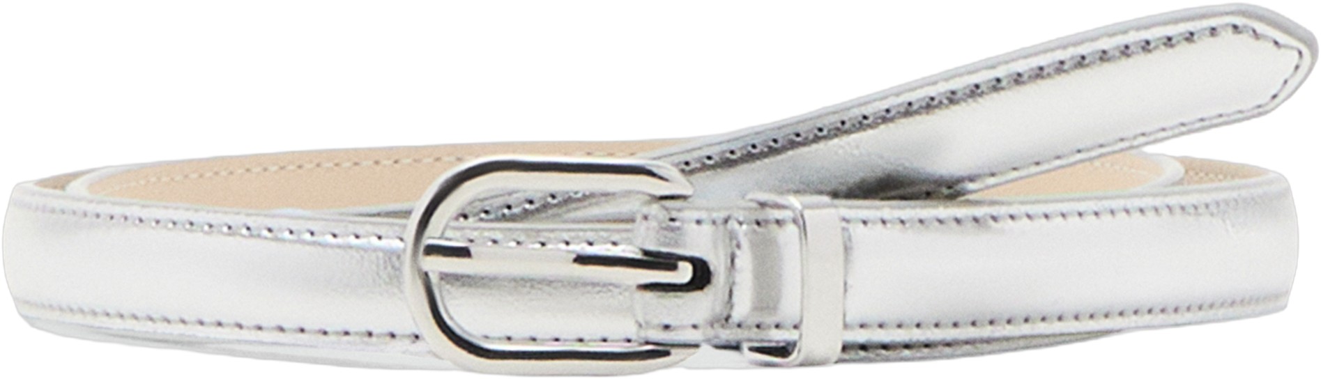 Buckle Metallic Belt