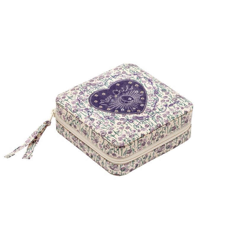 Amelia Jewelry Box Purple Heart