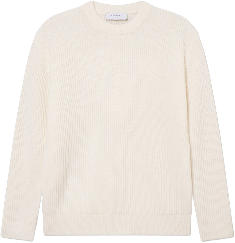 Eddie Wool Rib Crewneck Knit