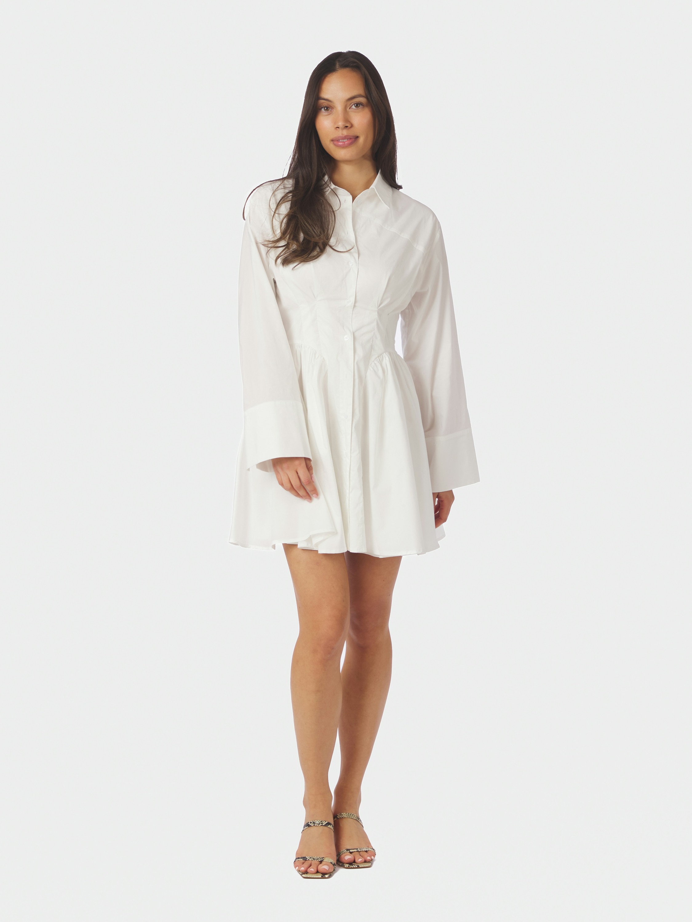 Ulissa Poplin Shirt Dress