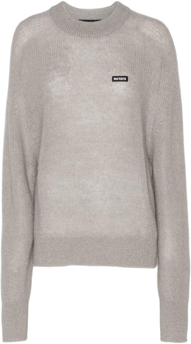 Light Knit Logo Sweater
