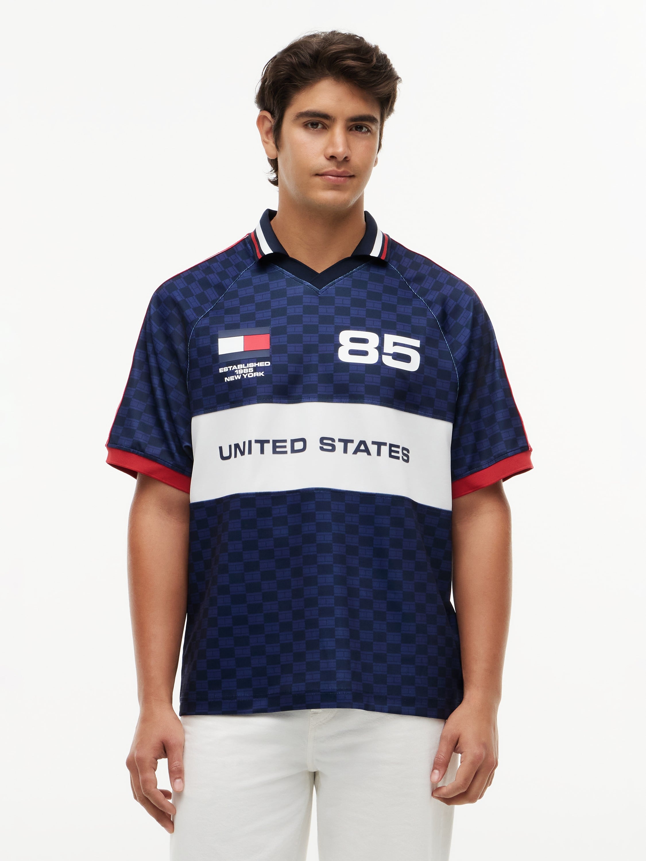 Countries SS Pique Printed Rugby