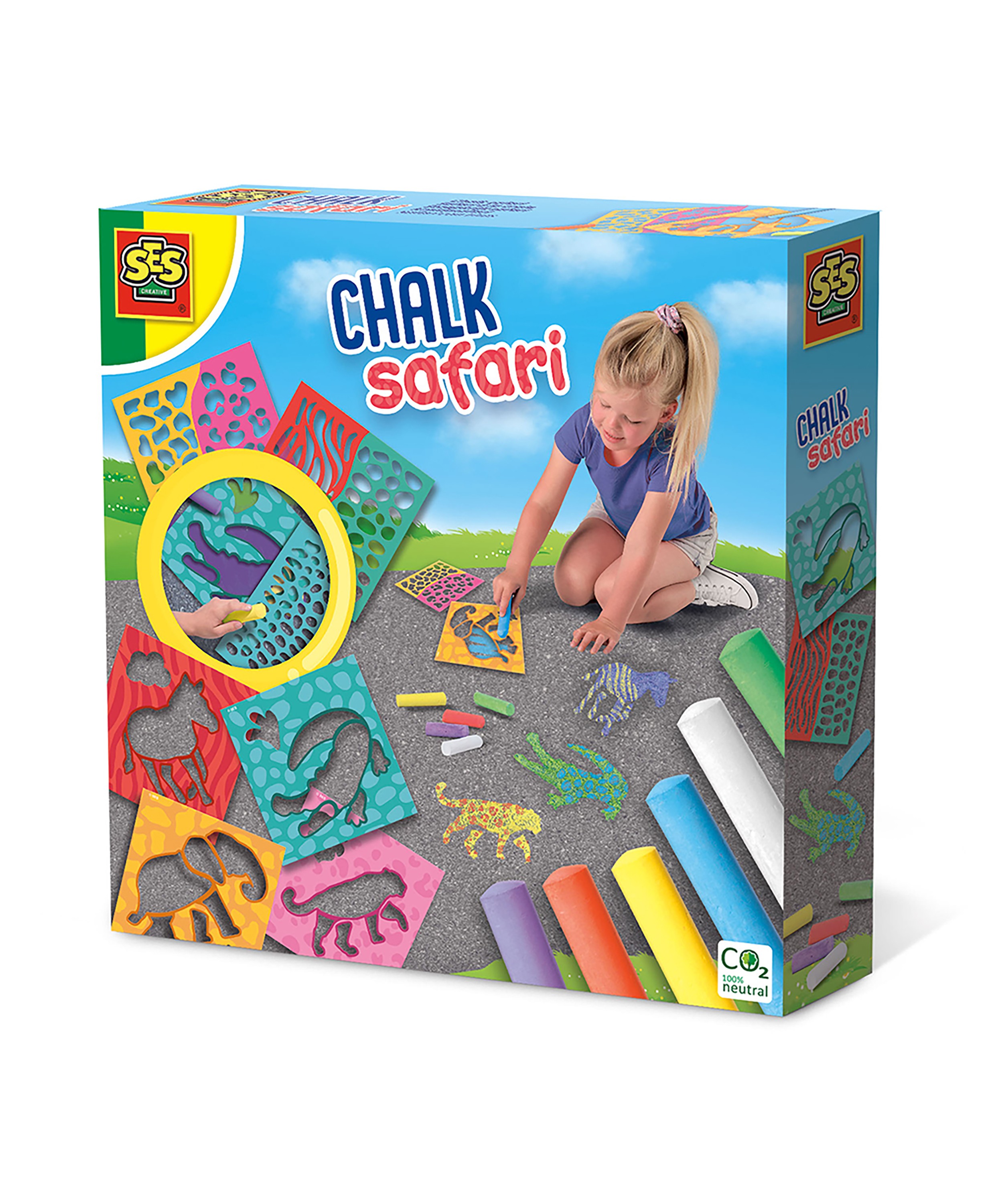 SES Creative Gadekridt - Safari