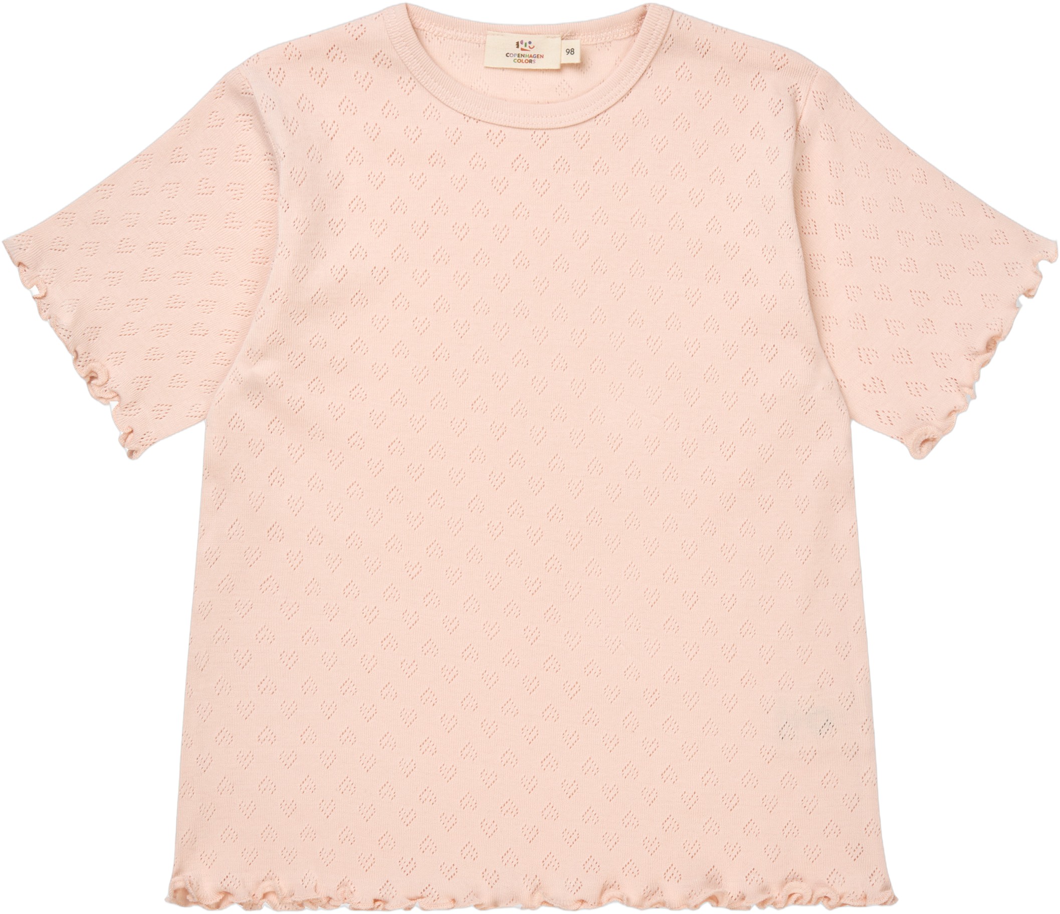 Pointelle Heart Tshirt