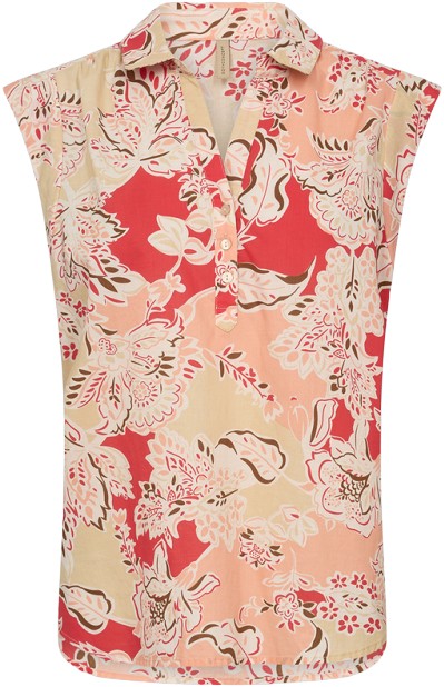 Scfaldine 1 Bluse Rød