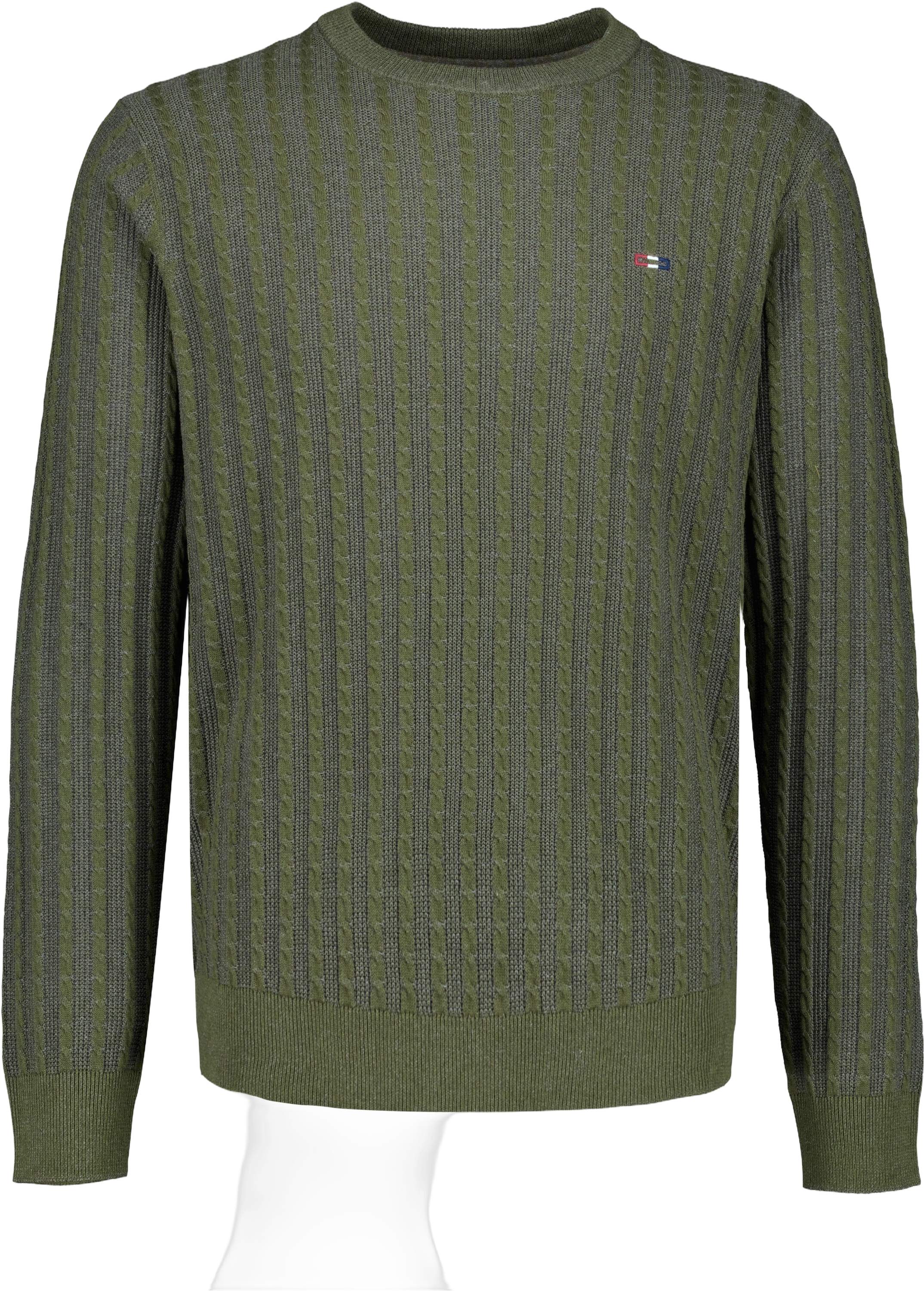 Recycled Cable Knit Oneck L/S