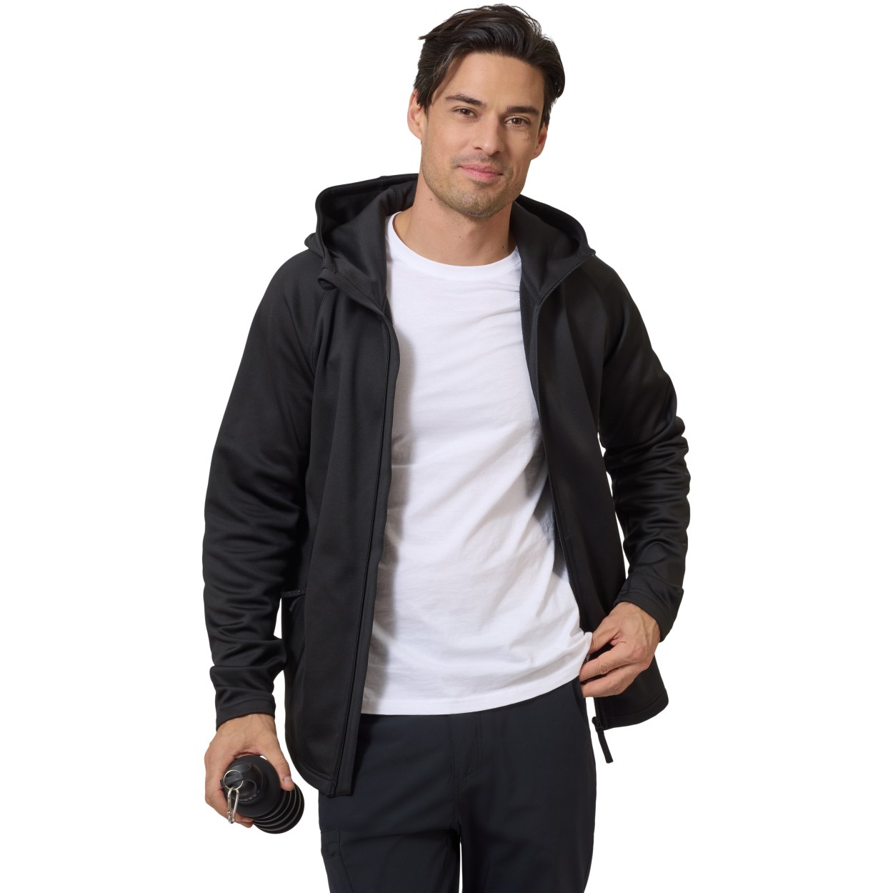 Power Stretch Full Zip Flecce Jakke