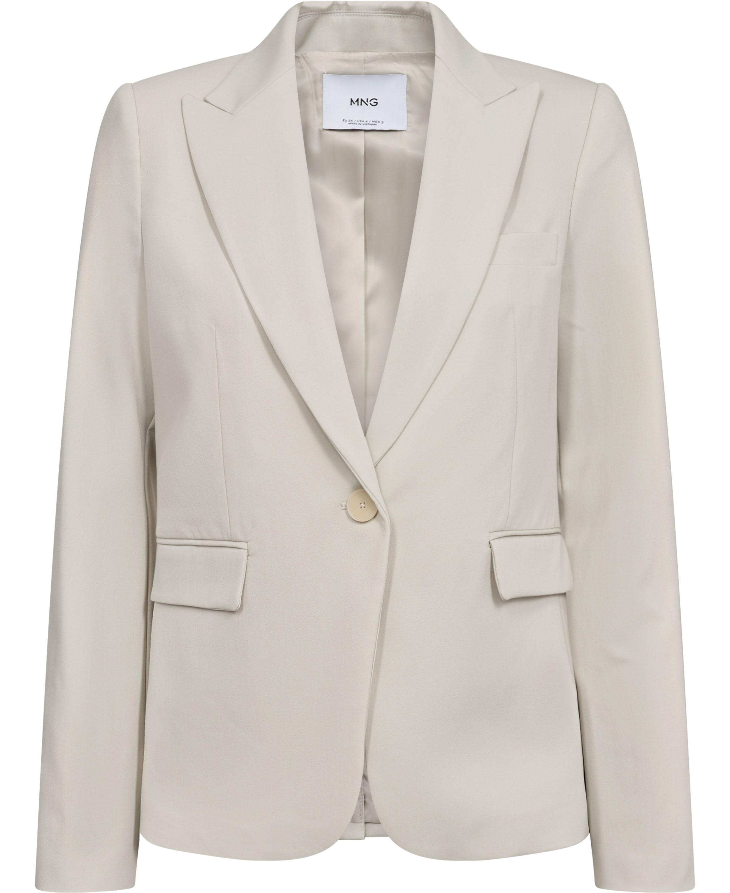 Fitted Suit Blazer