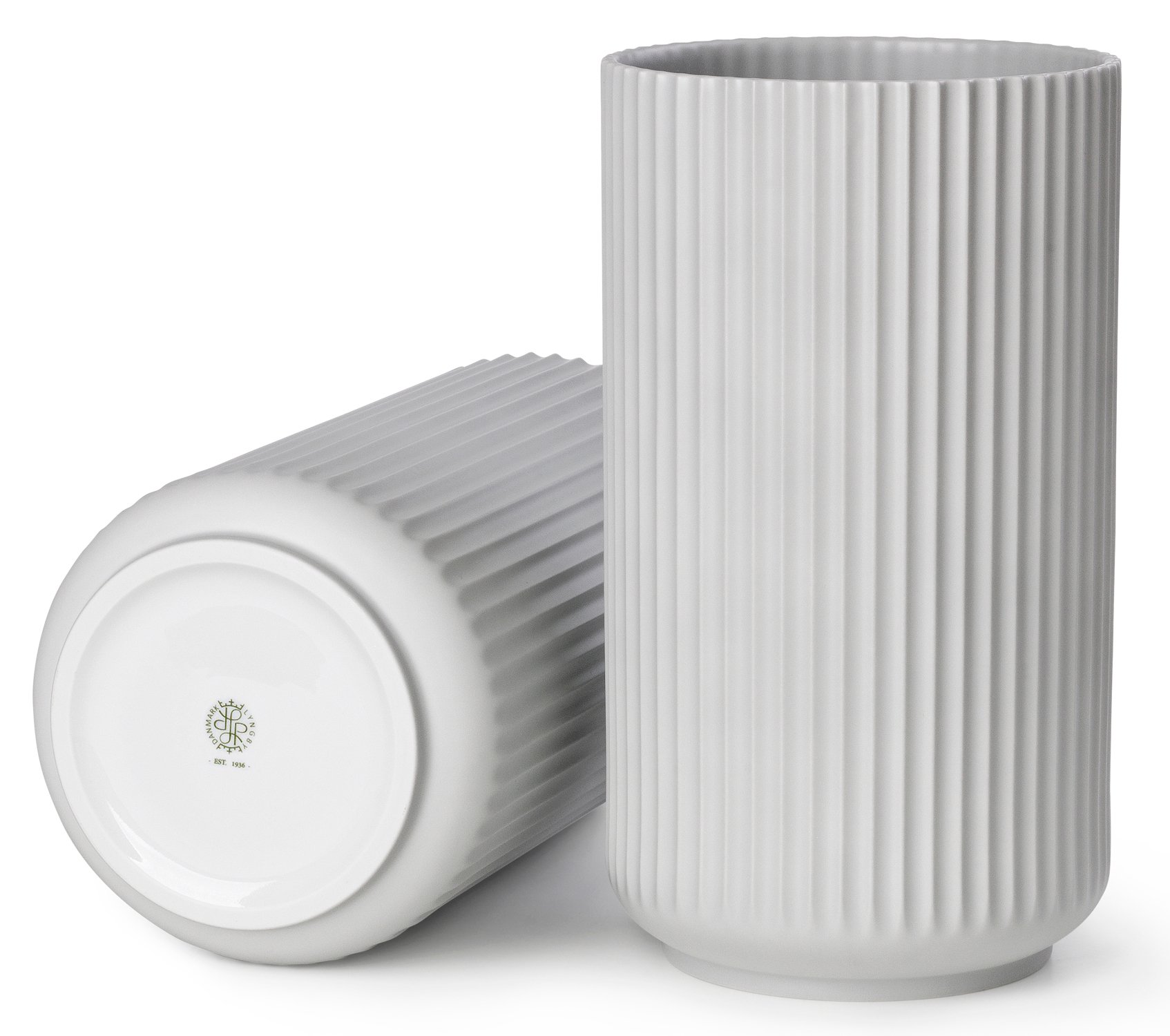 Lyngbyvasen lys grå