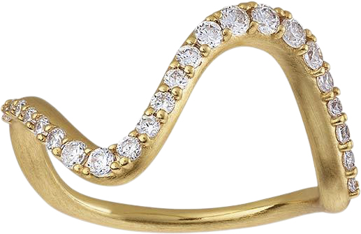 Wave Sparkle Ring Gp