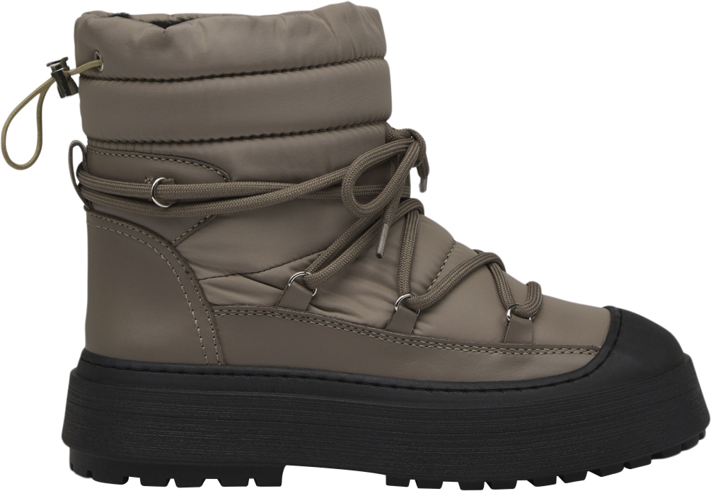 Milo Snow Boot Earth Nylon / Leather