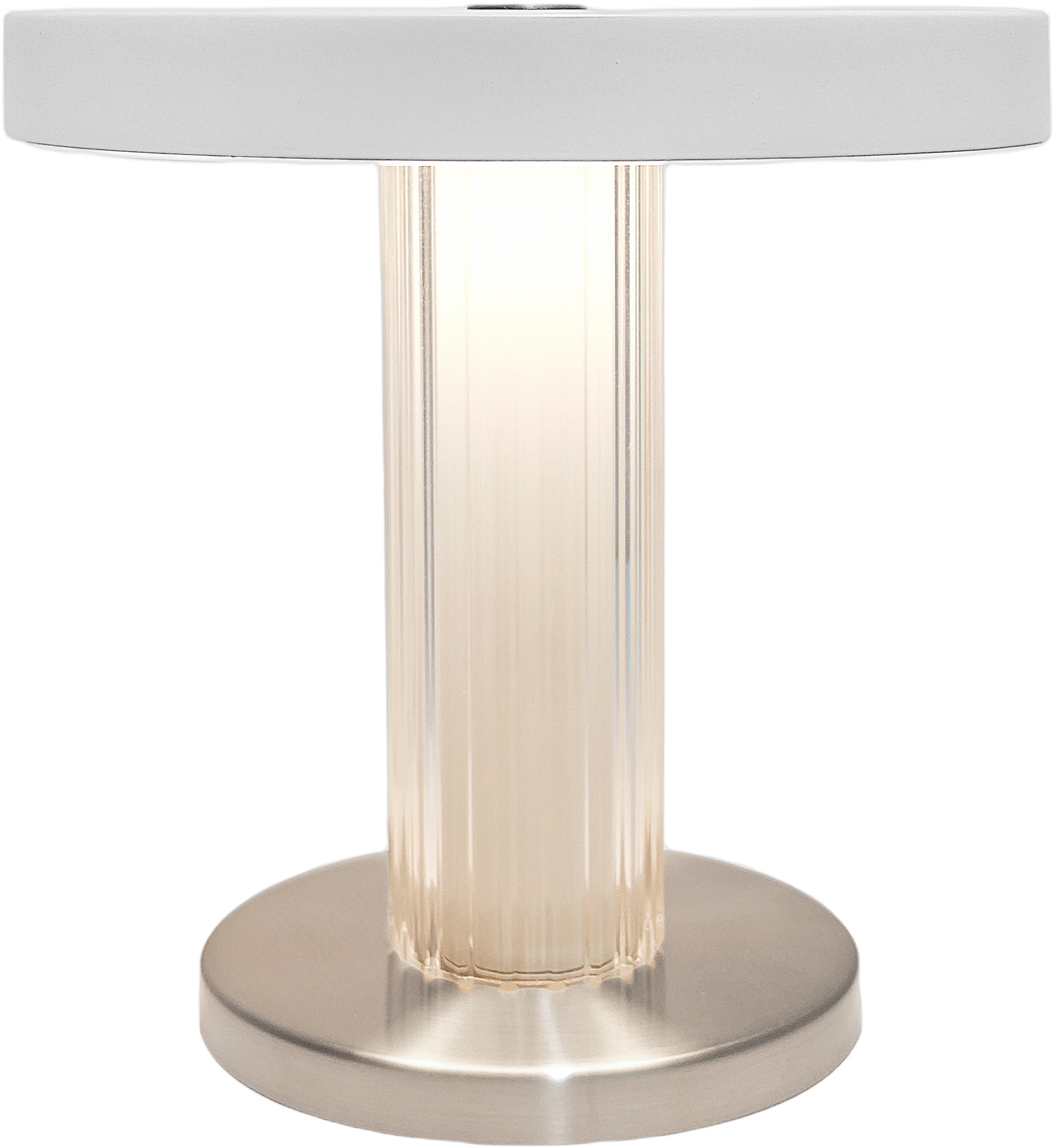 Trezzi Portable Table LED White