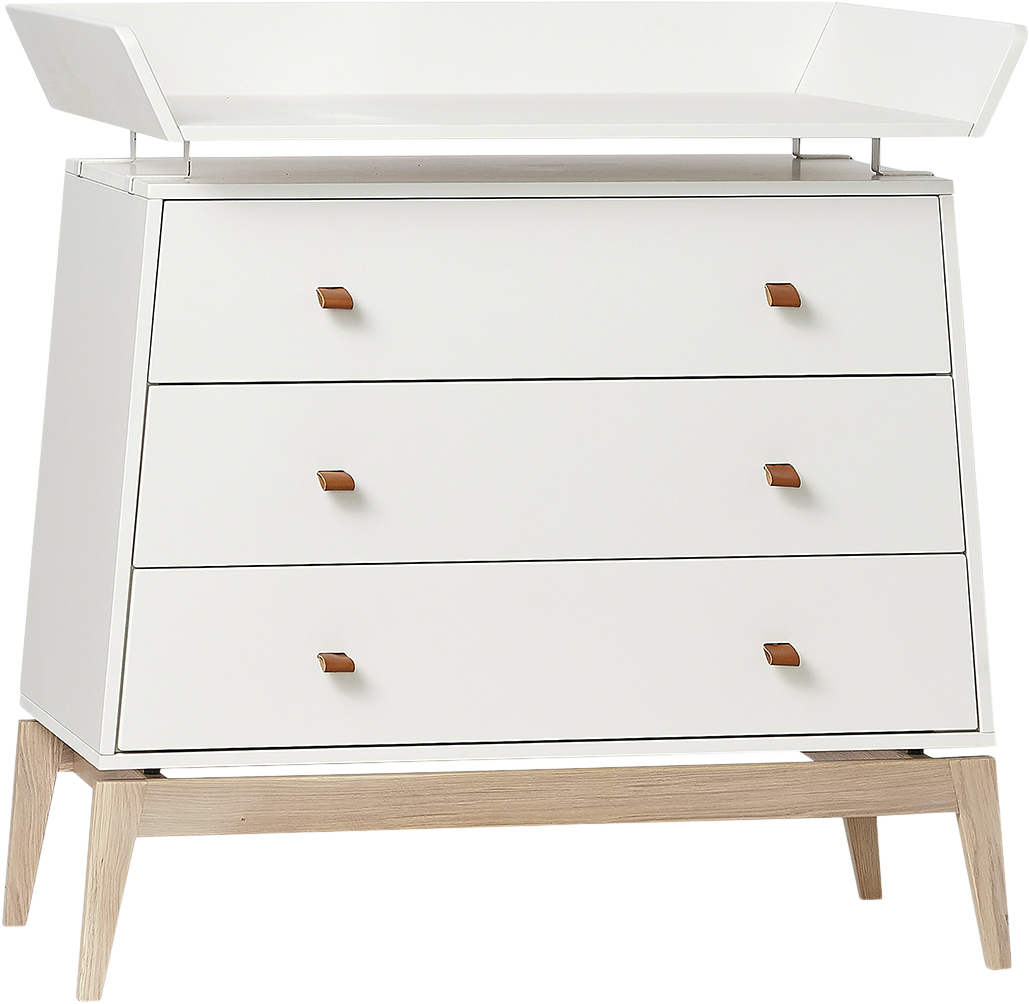 Pusleenhed til Luna Kommode, Hvid