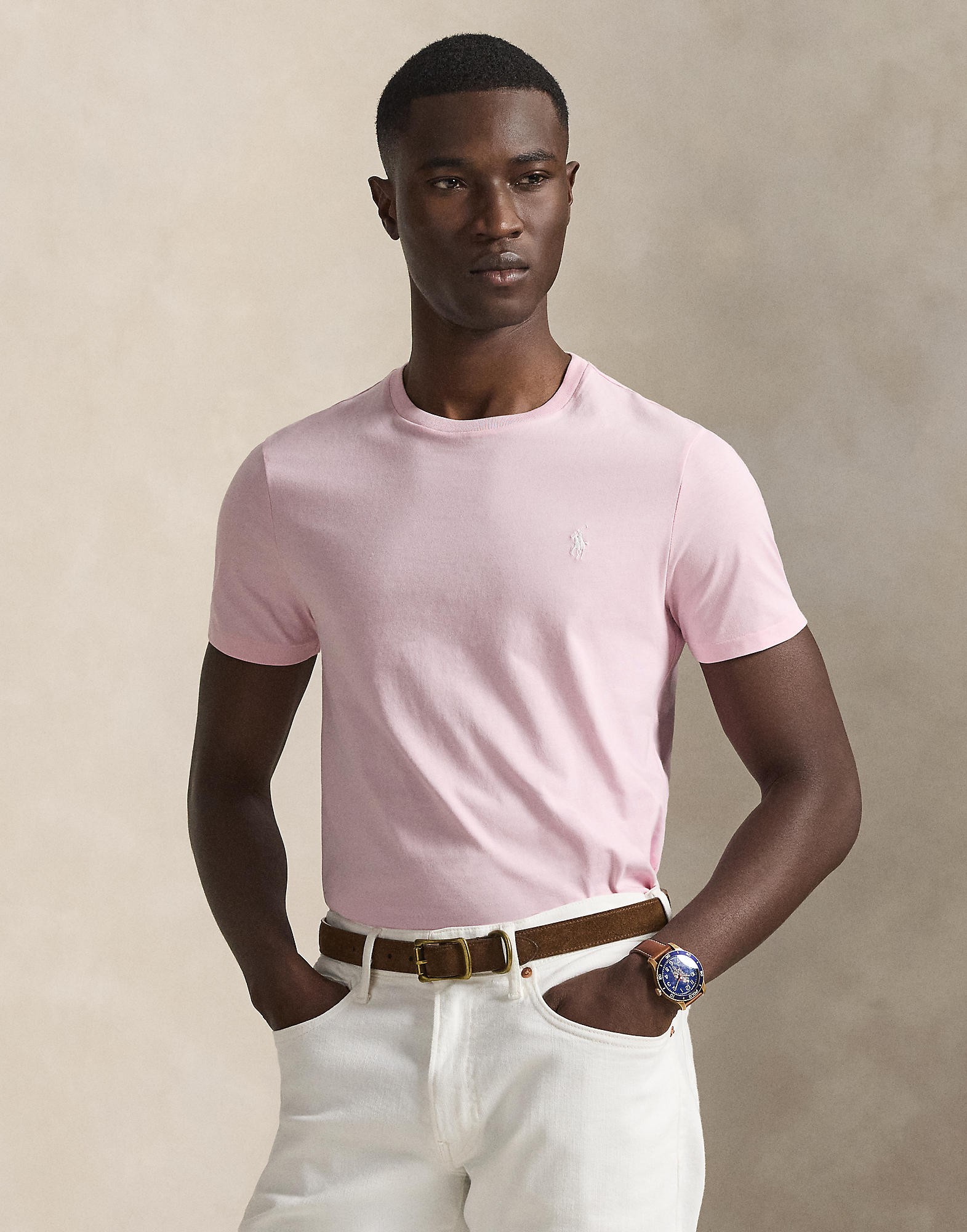 Custom Slim Fit Jersey Crewneck Tshirt