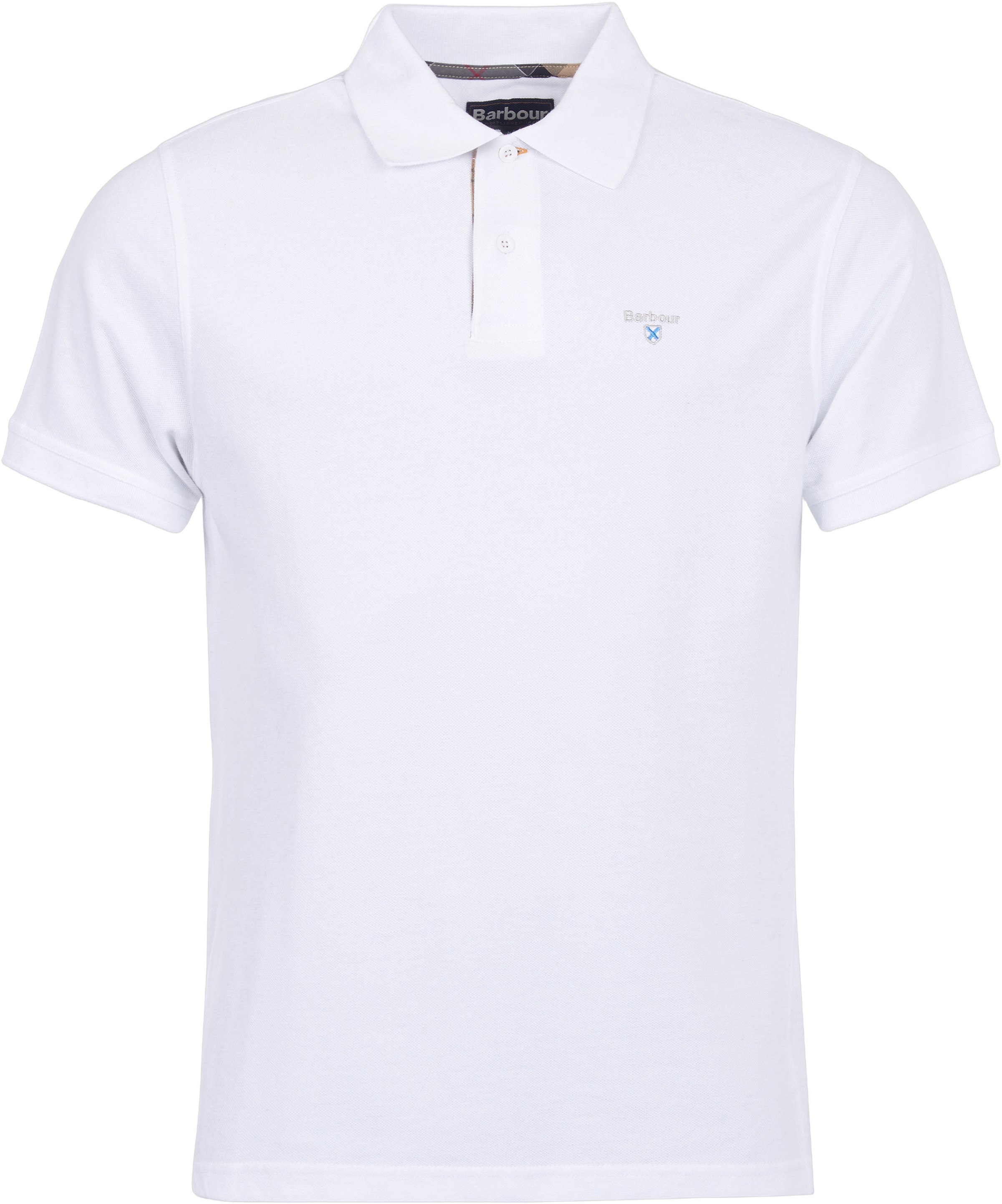 Barbour Tartan Pique Polo Shirt