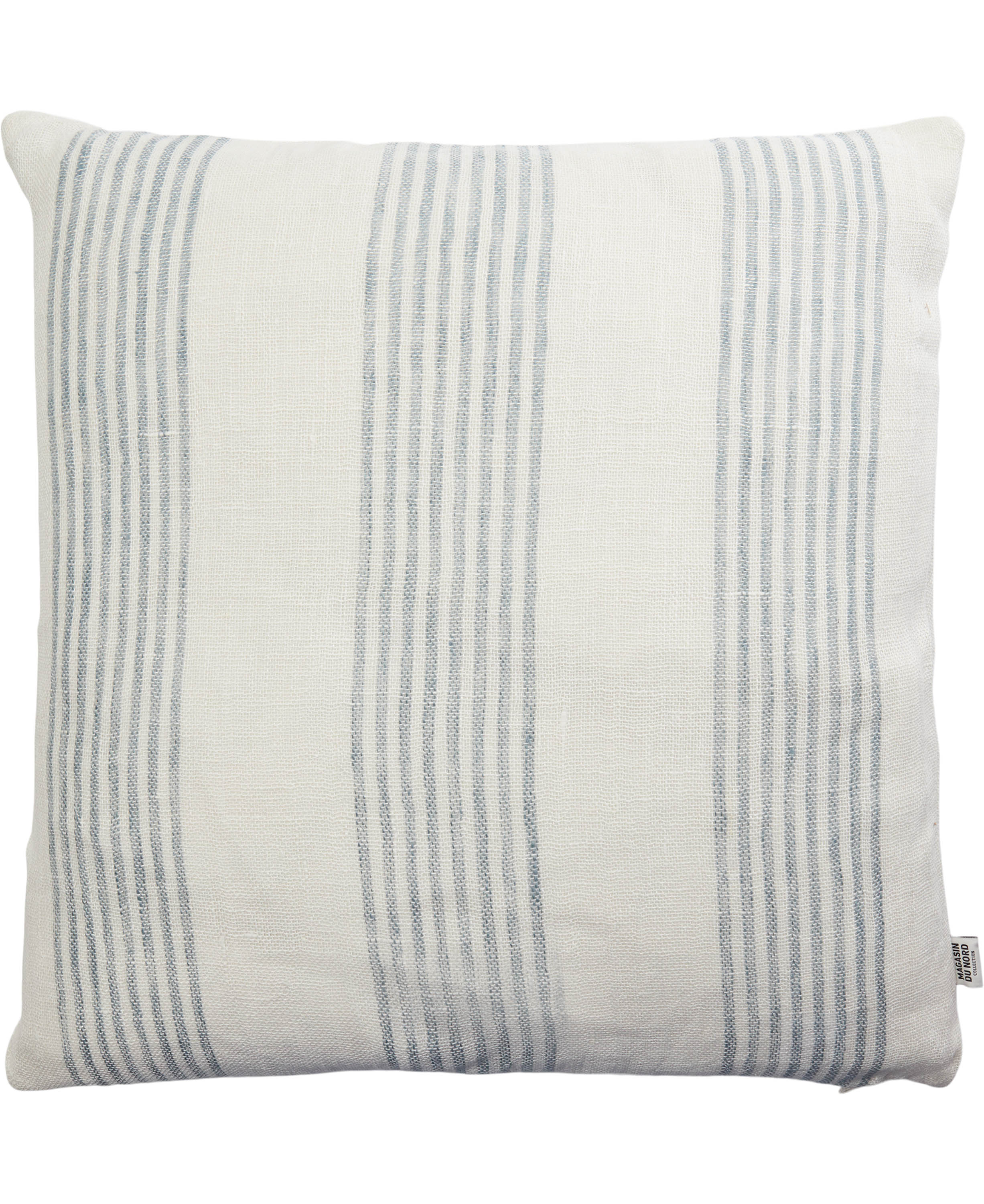Stripe Hvidgrå Pyntepude 48x48