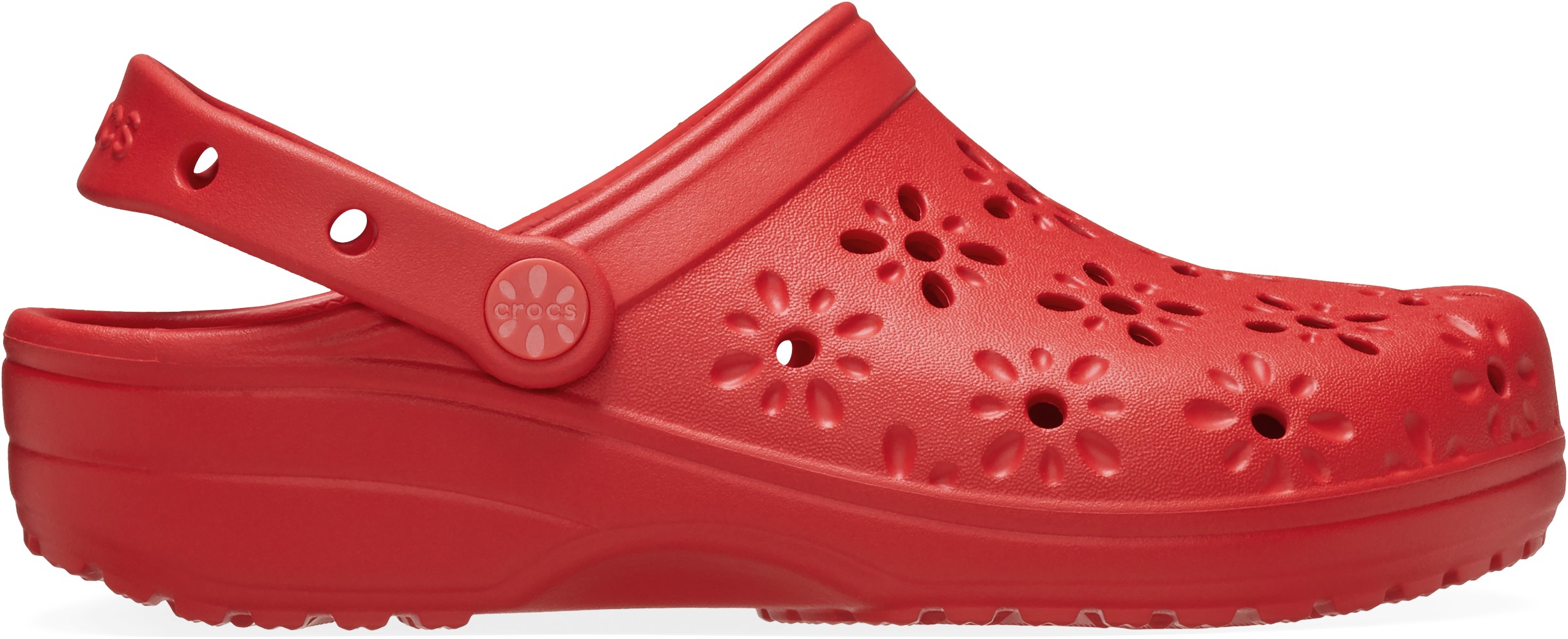 Classic Floral Cut Out Clog ChR