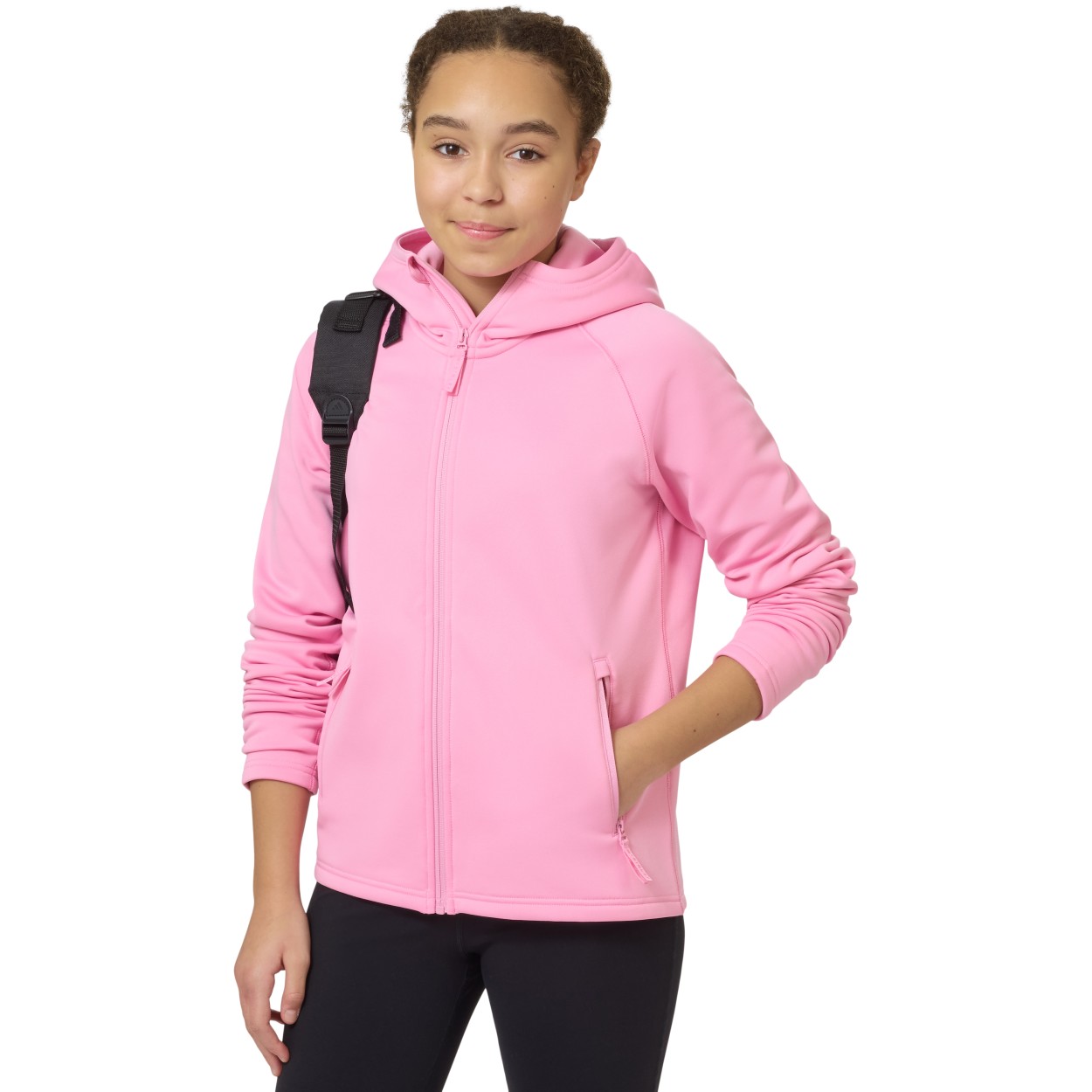 MCK Power Stretch JR ZIP Hood