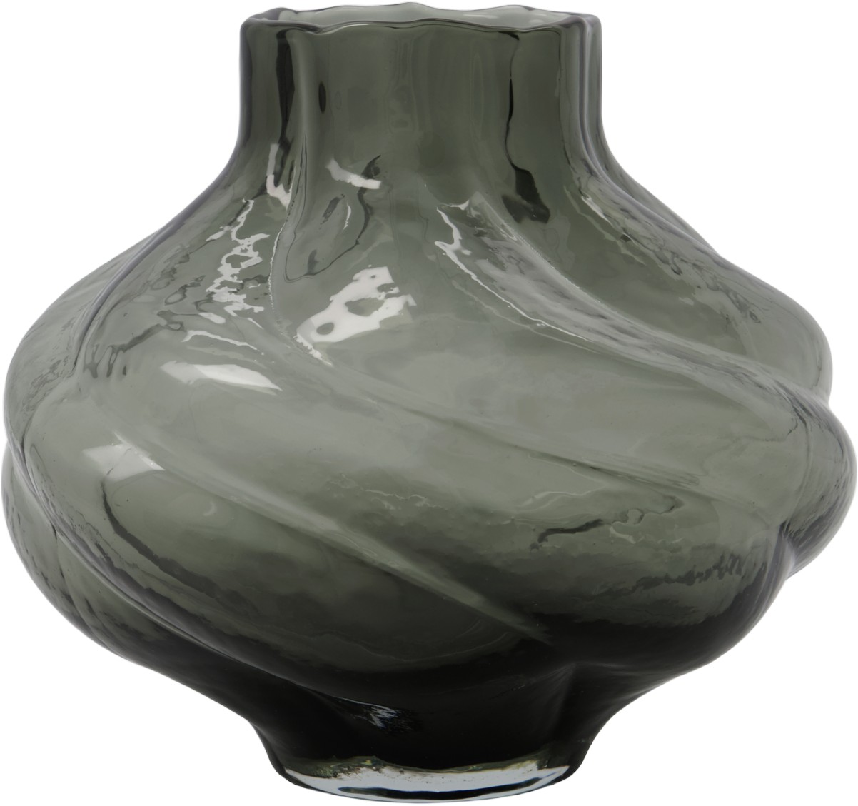 Vase, Hdturn, Røg/grå