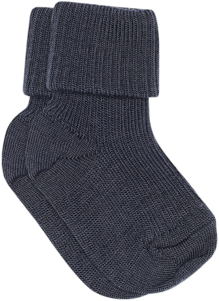 Wool rib Baby Socks