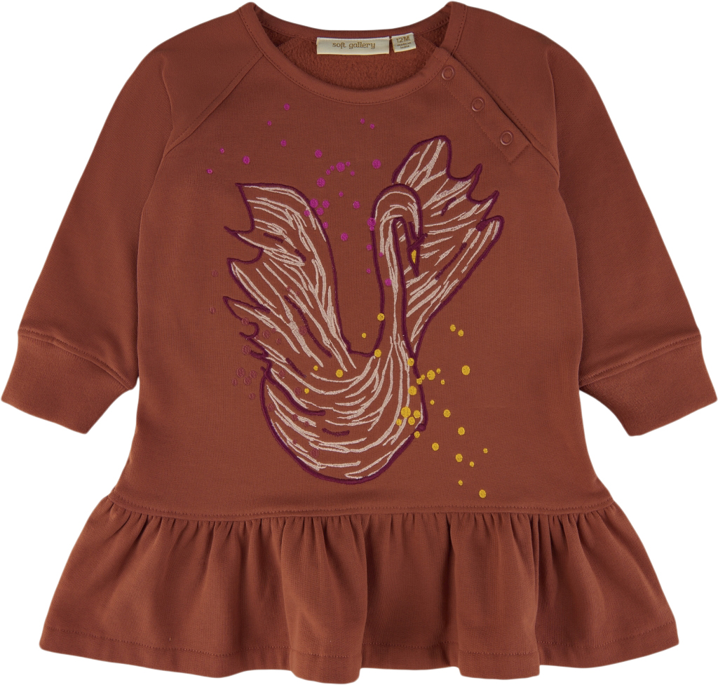 Sgbkrista Swan L_S Dress