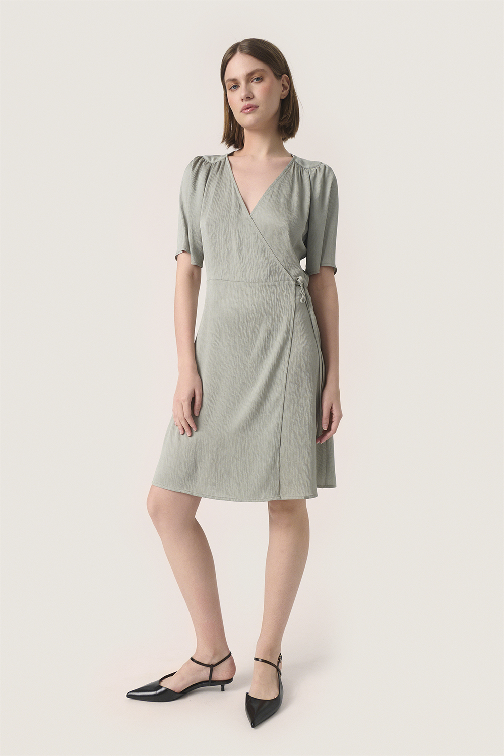 Slioana Wrap Dress Short