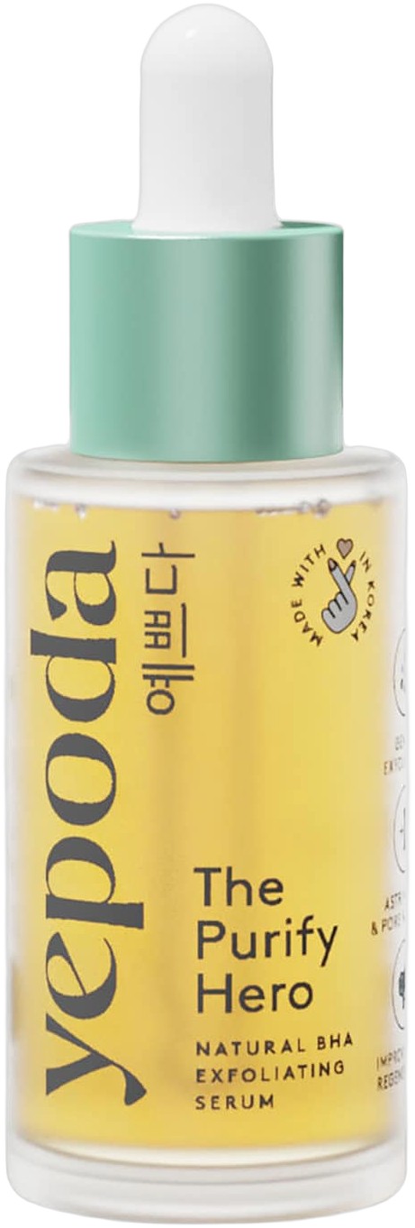 The Purify Hero Naturligt Eksfolierende Serum med BHA