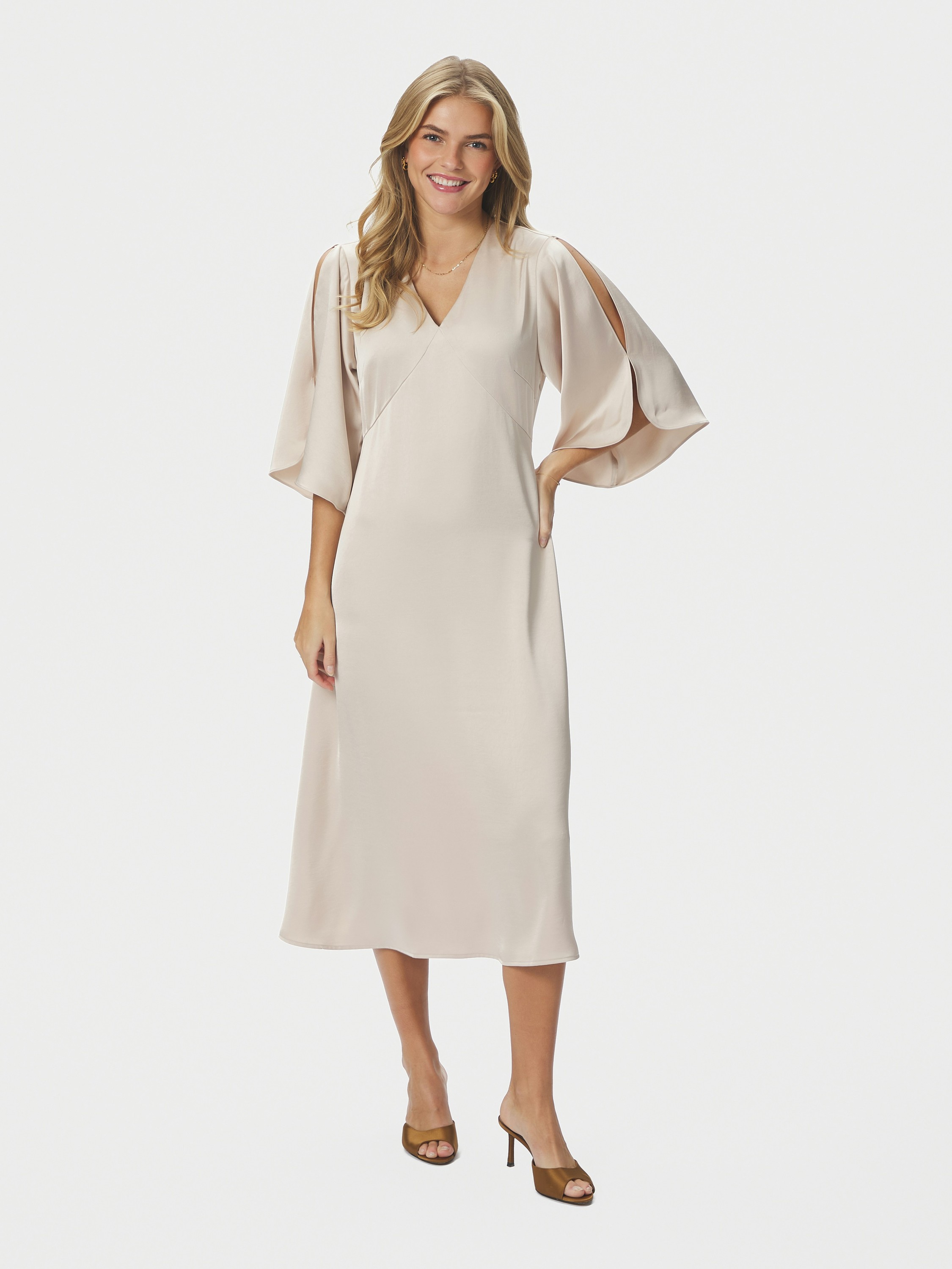 Remara Heavy Sateen Dress