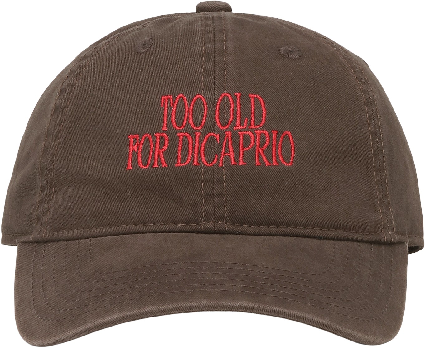 Too Old For Dicaprio Cap
